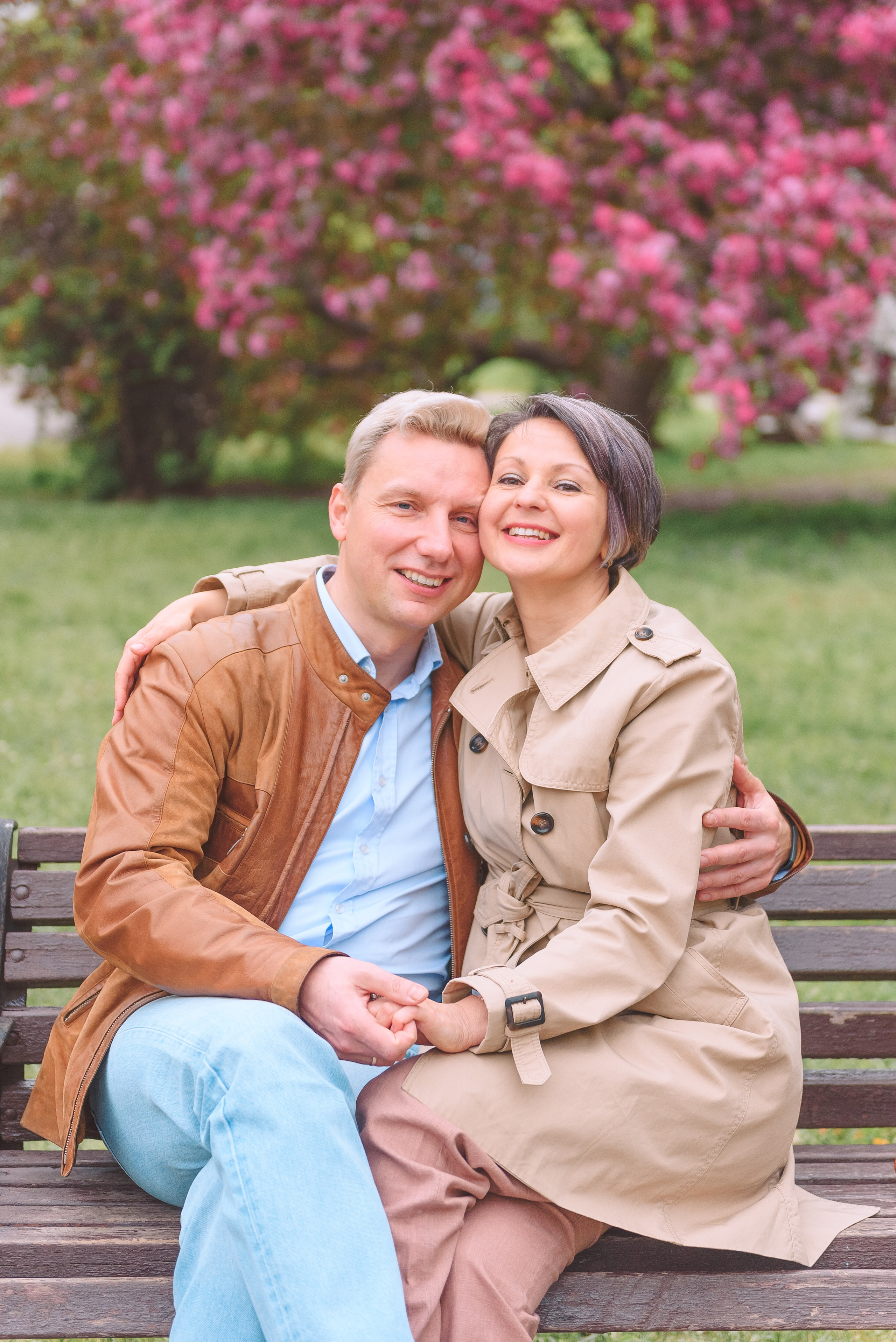 Весенняя прогулка Виктора и Наталии. Свадебный и семейный фотограф в Москве Юлия Винник