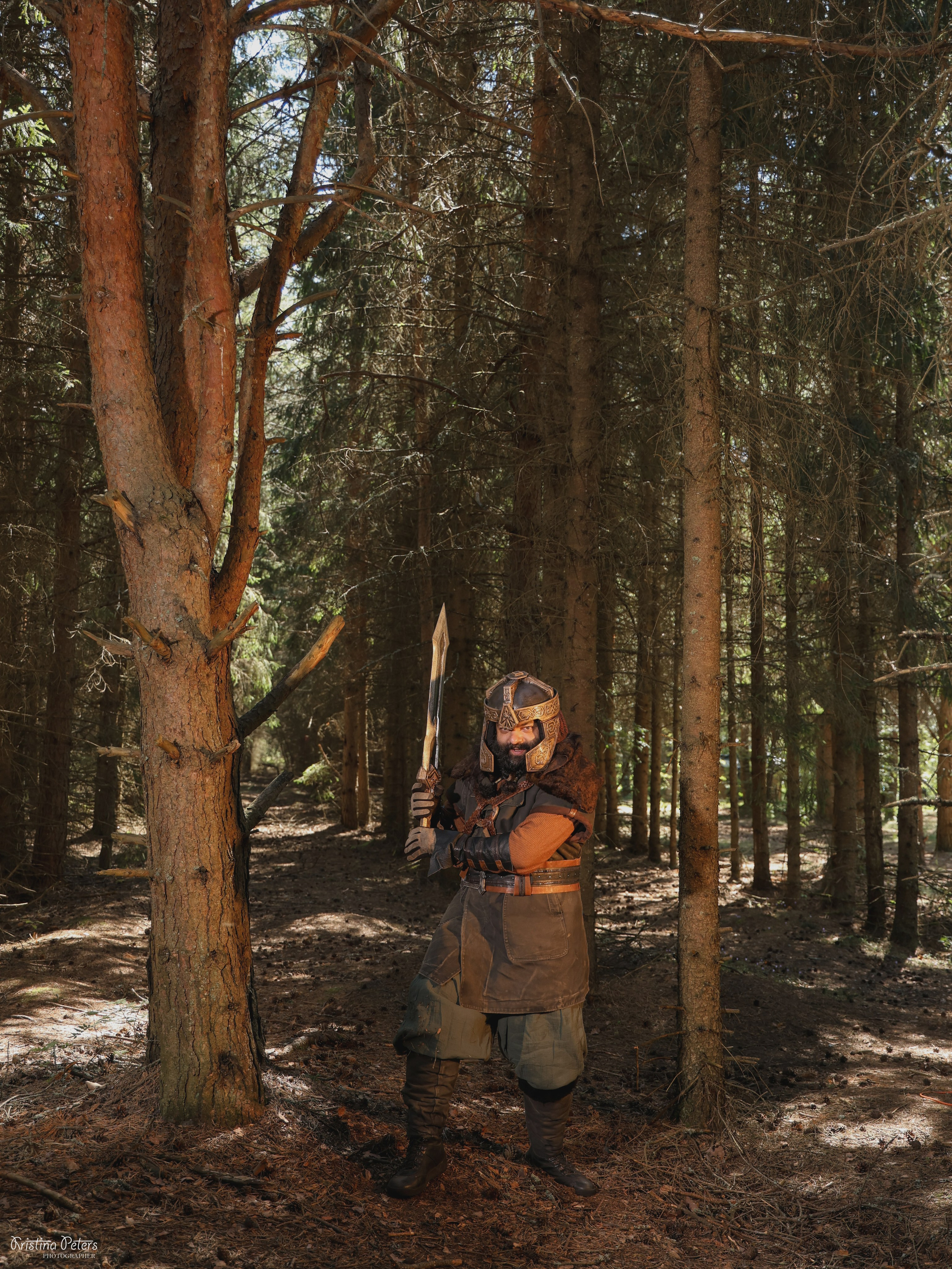 Гном в лесу