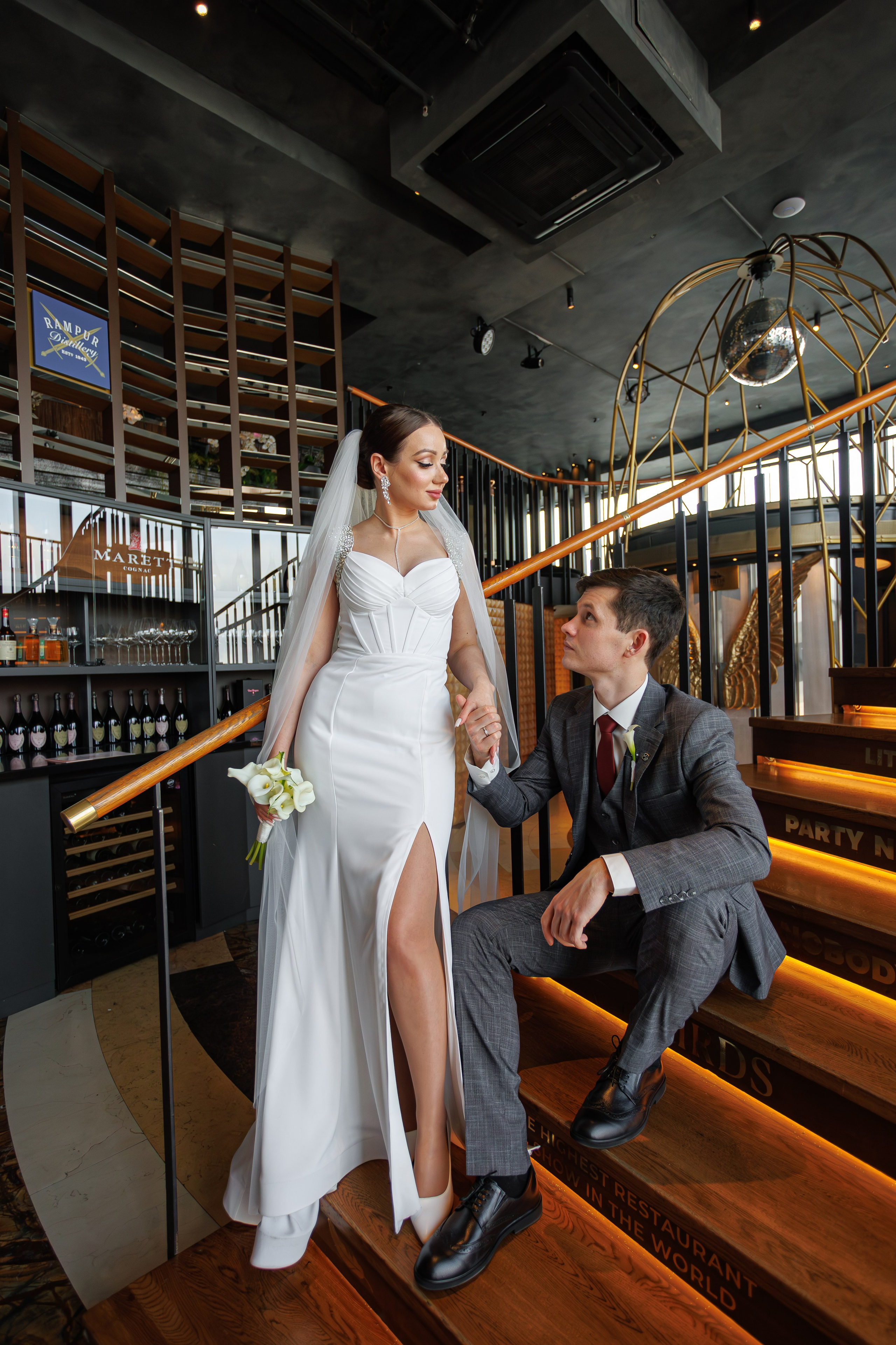 Антон и Арина. Свадебный фотограф Москва и МО Сергей Киржаев