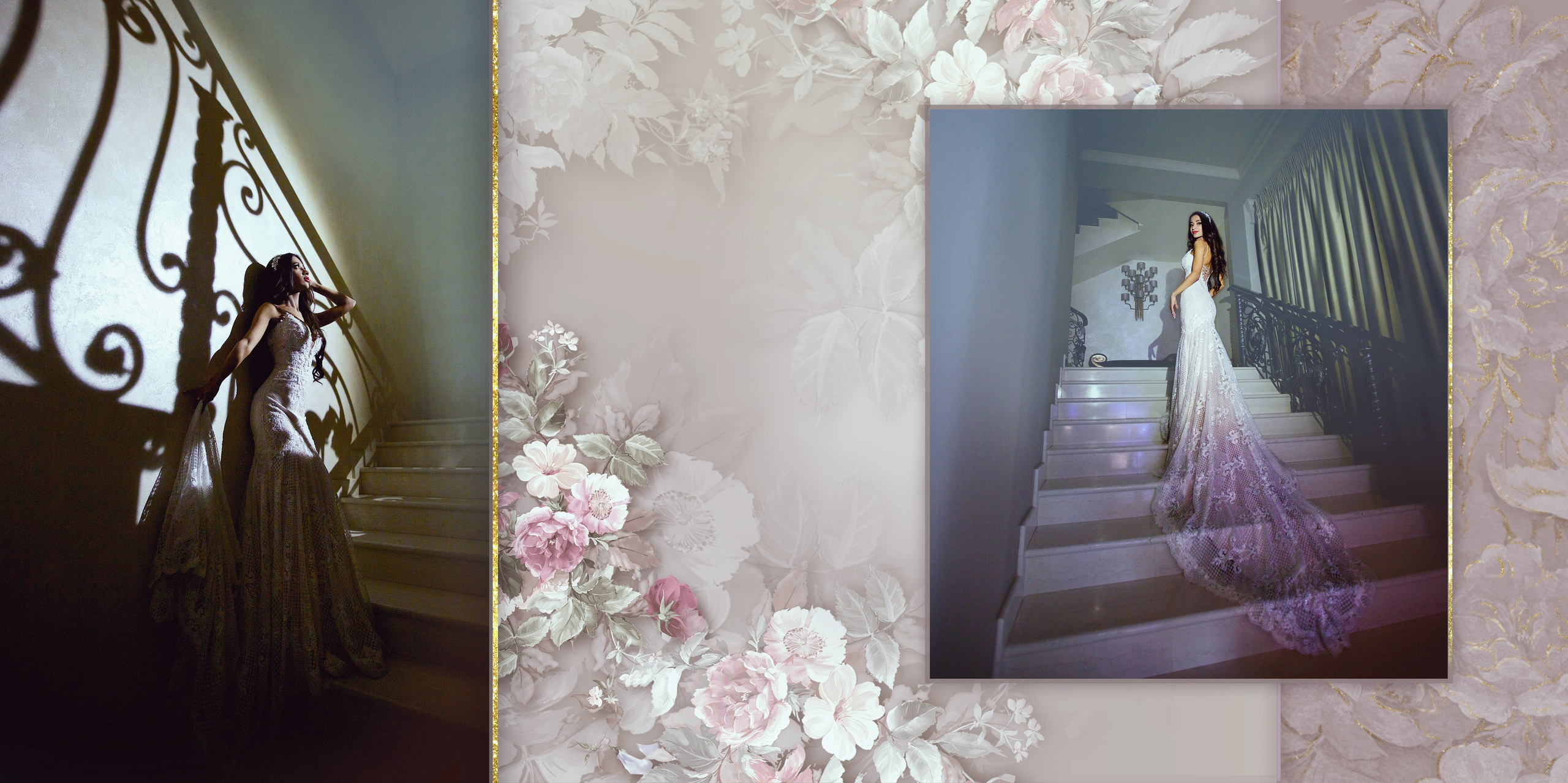 Свадебная фотокнига. Фотограф Кирсанова Наталия. Фотохудожник Наталия Кирсанова