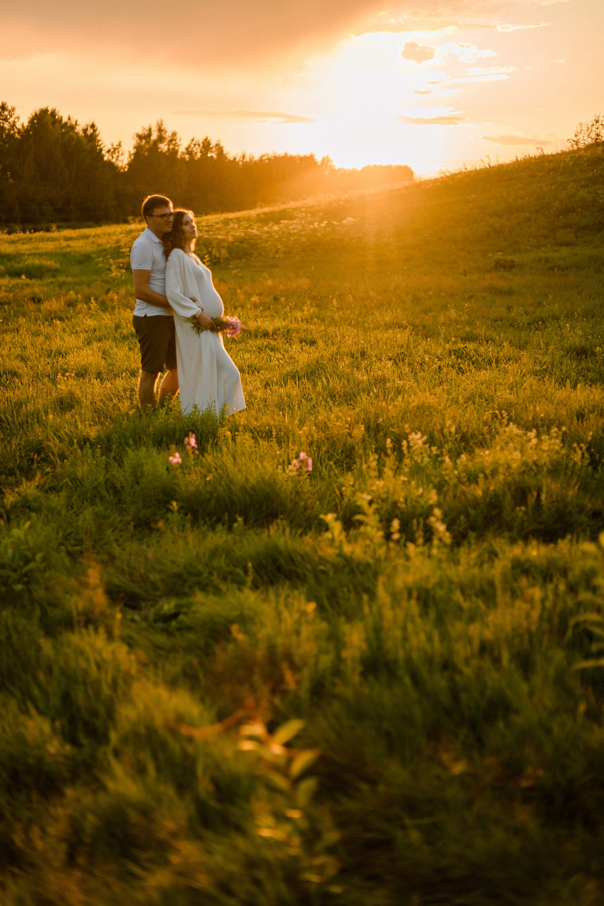 Настя и Олег в ожидании малыша