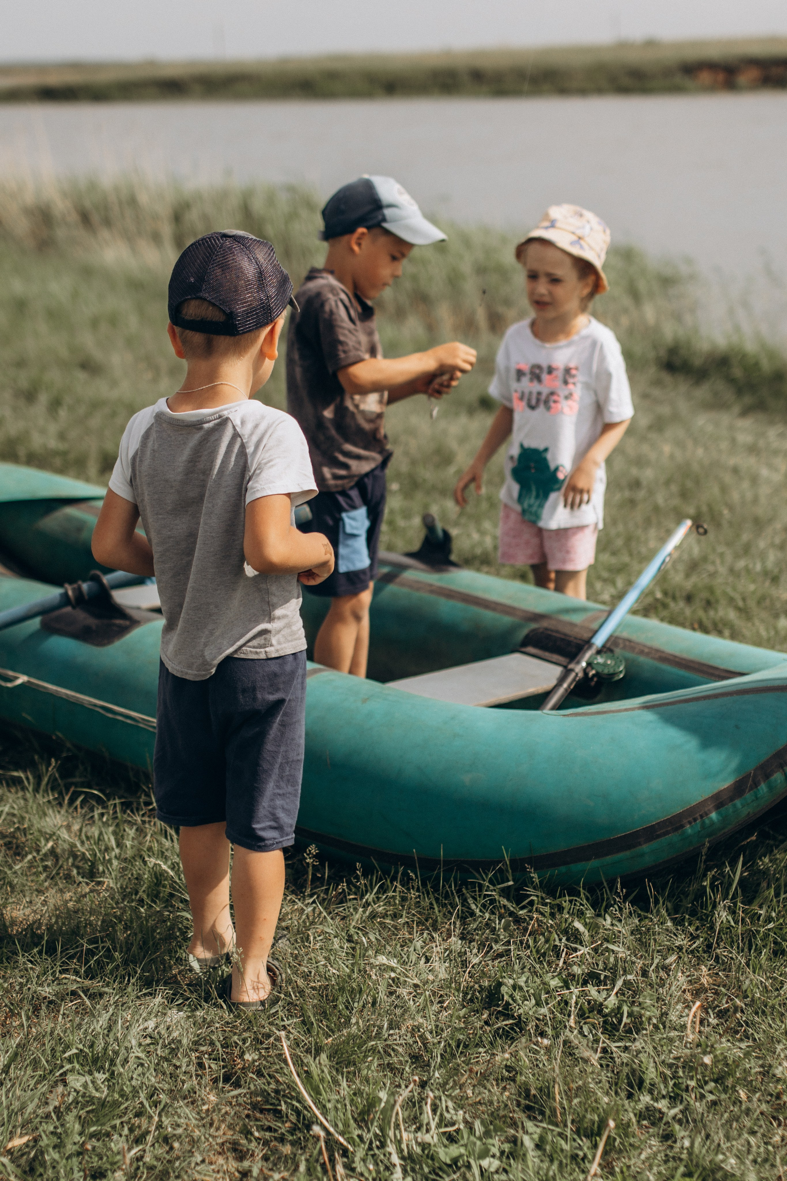 Семейная рыбалка. Семейный фотограф lifestyle в Новосибирске Елена Шпилевая
