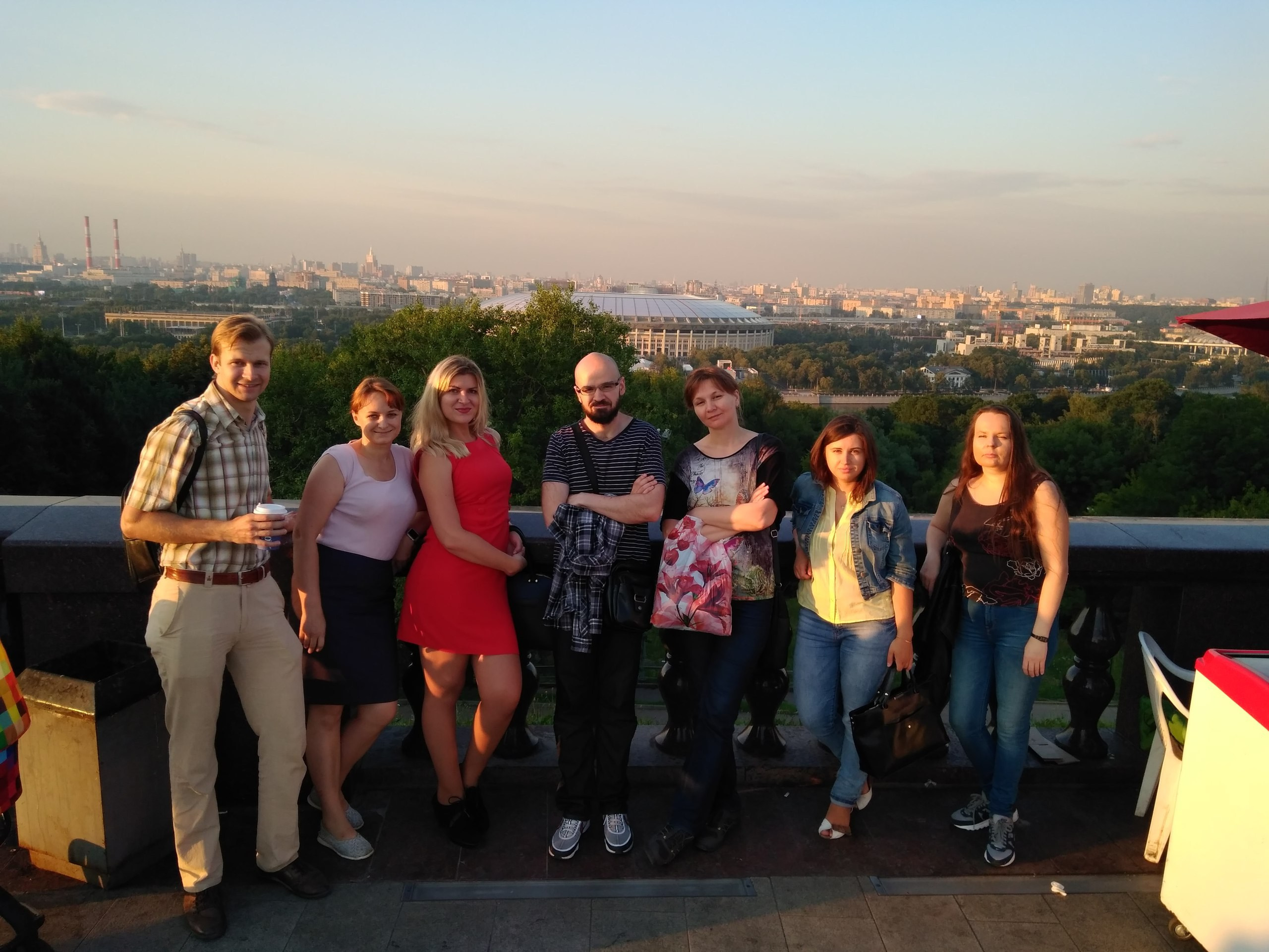 Прогулка на Воробьевых горах | 25.07.2017. Галерея Фантим