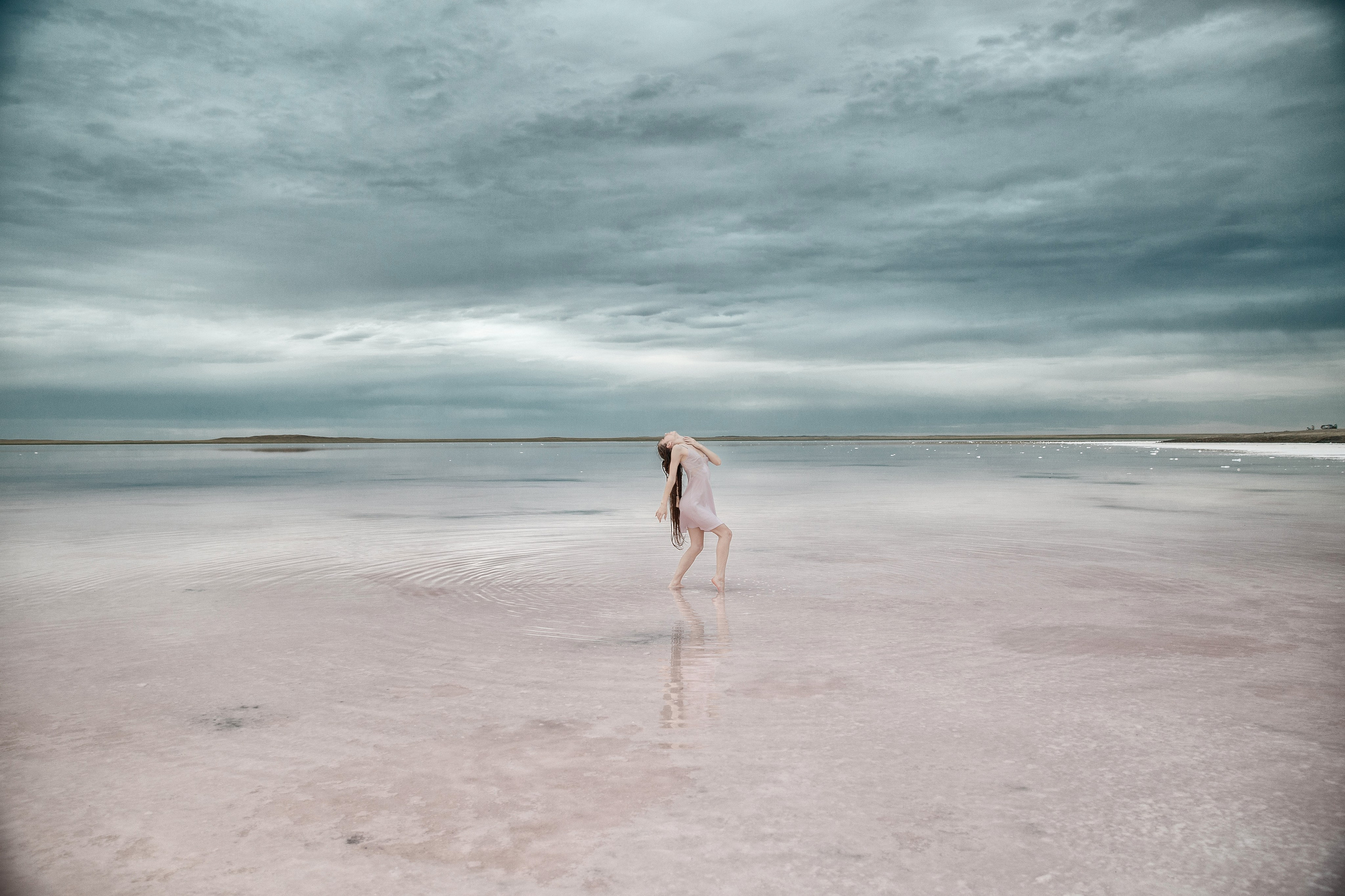 Pink lake. Lena Sorokina photographer, Astana, Kazakhstan
