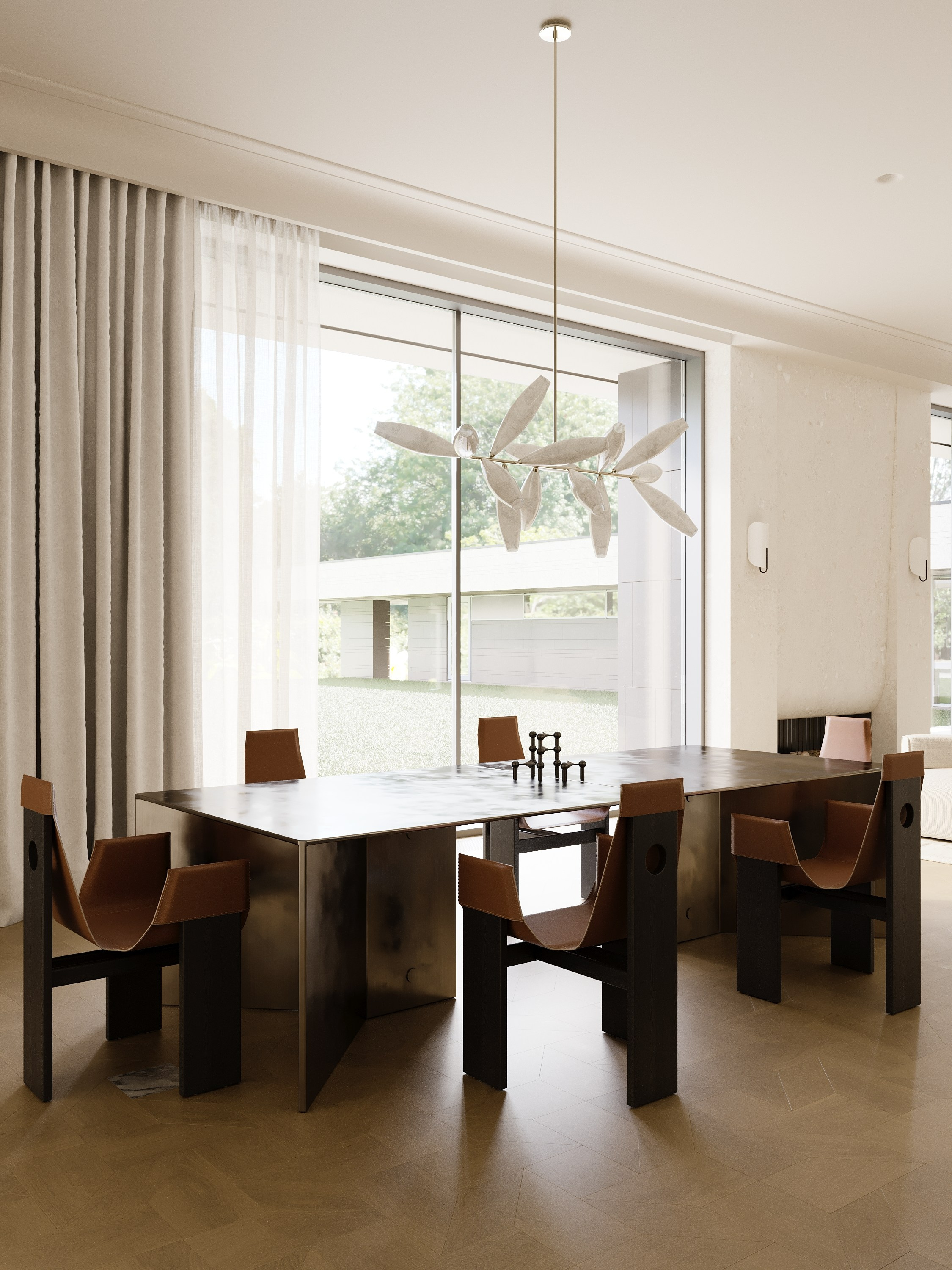VILLA MADISON /1250 sq m /25'. Интерьерное ателье numéro а