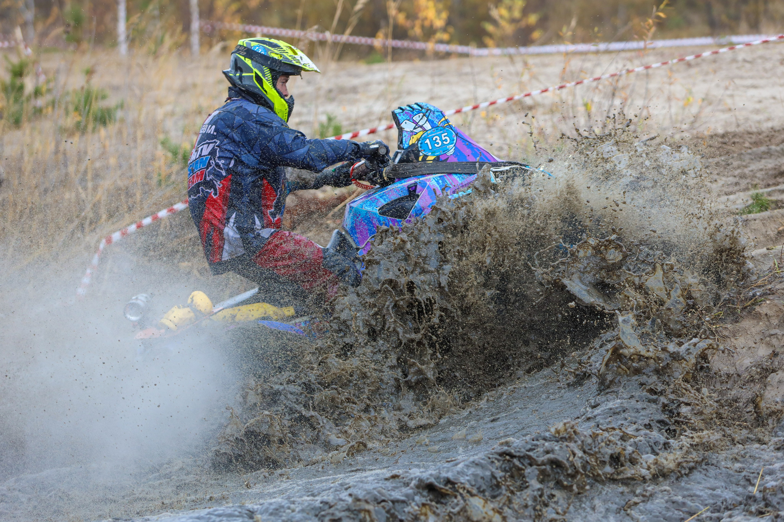 Гонки на квадроциклах Грязевое кольцо. Спортивный фотограф в Самаре