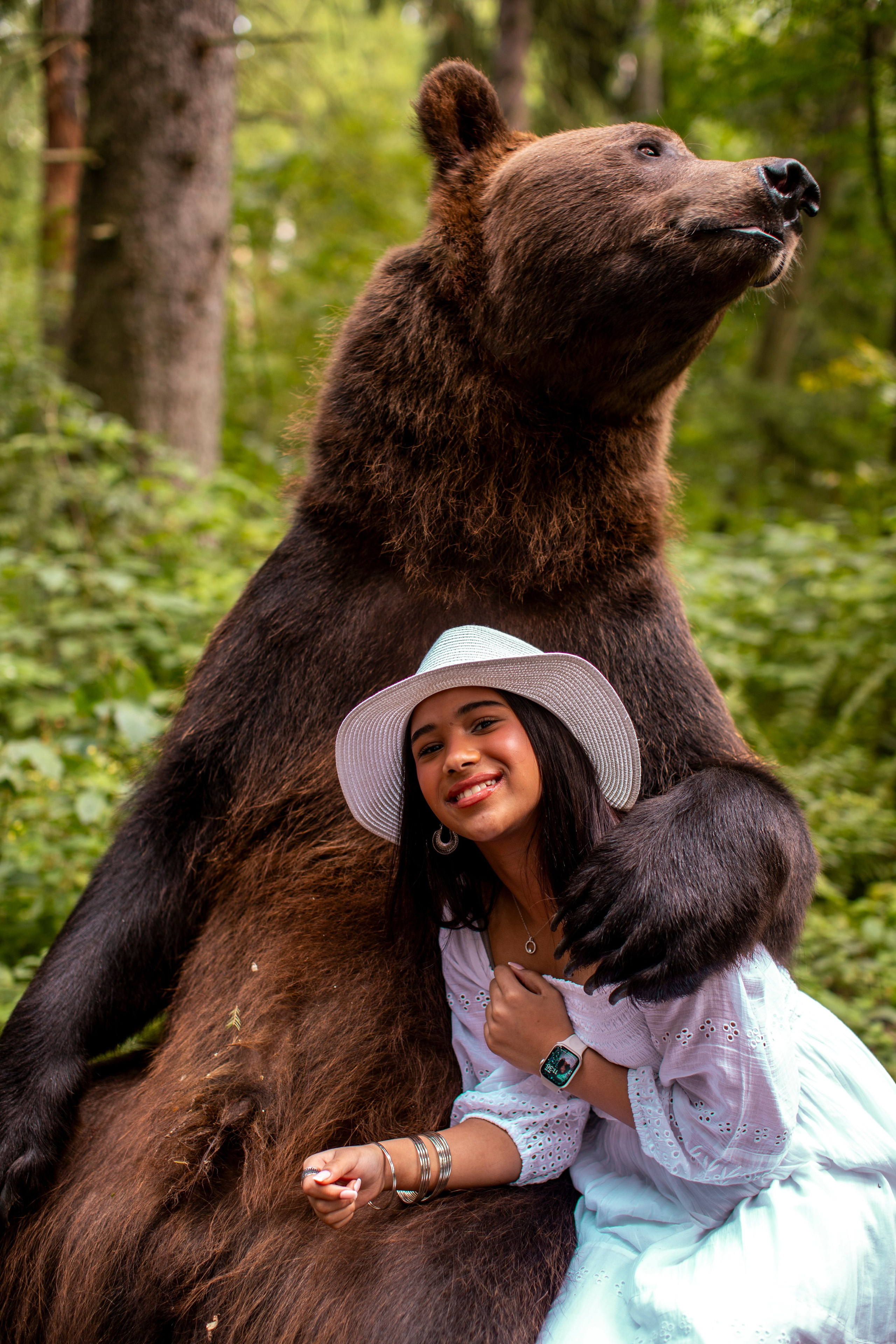 С медведем. Фотограф в Москве и в Московской области Сандра