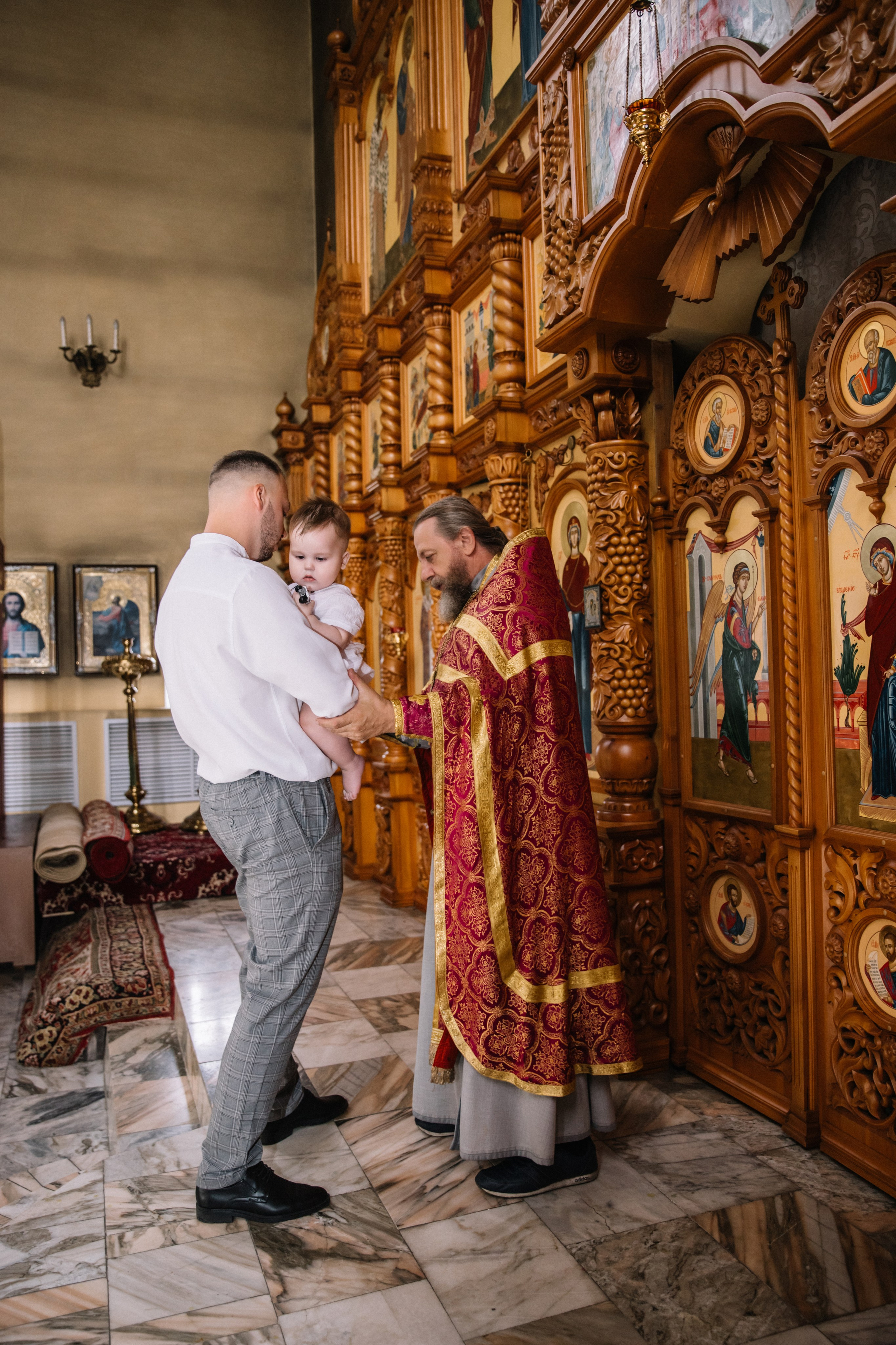 Таинство Крещение. Семейный фотограф