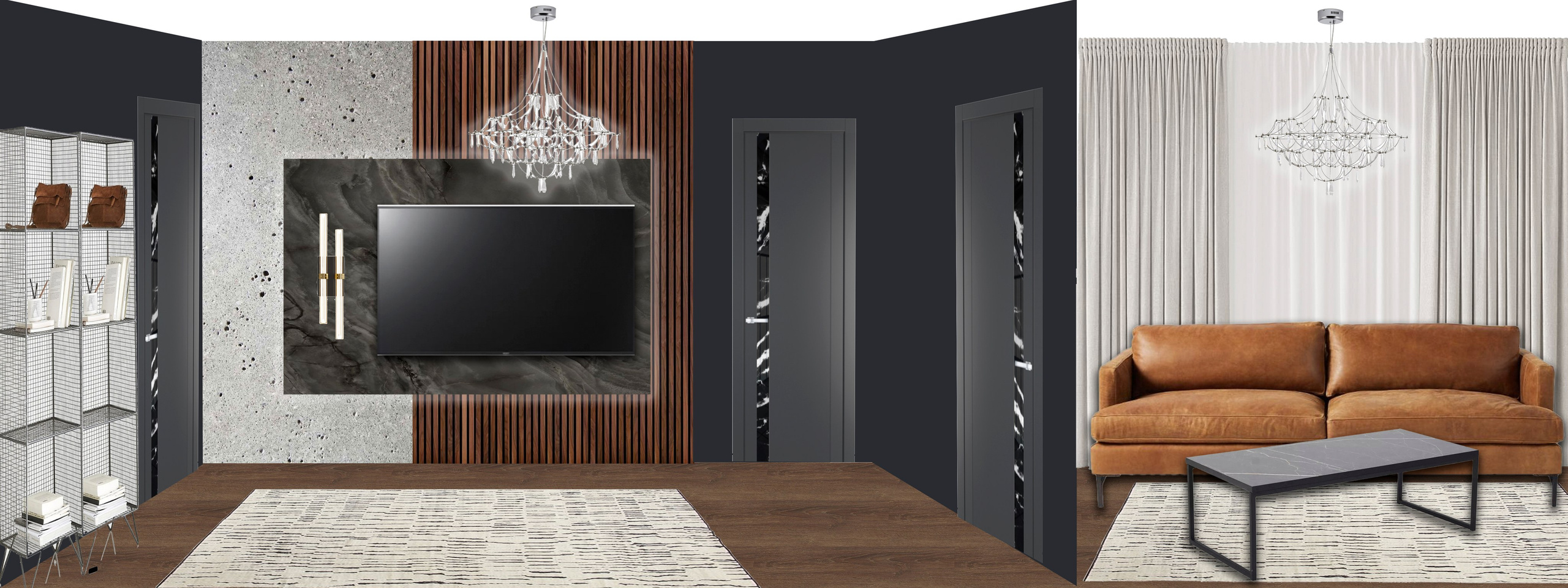 «Индустриальный кокон». Modern Muf: студия интерьерного дизайна