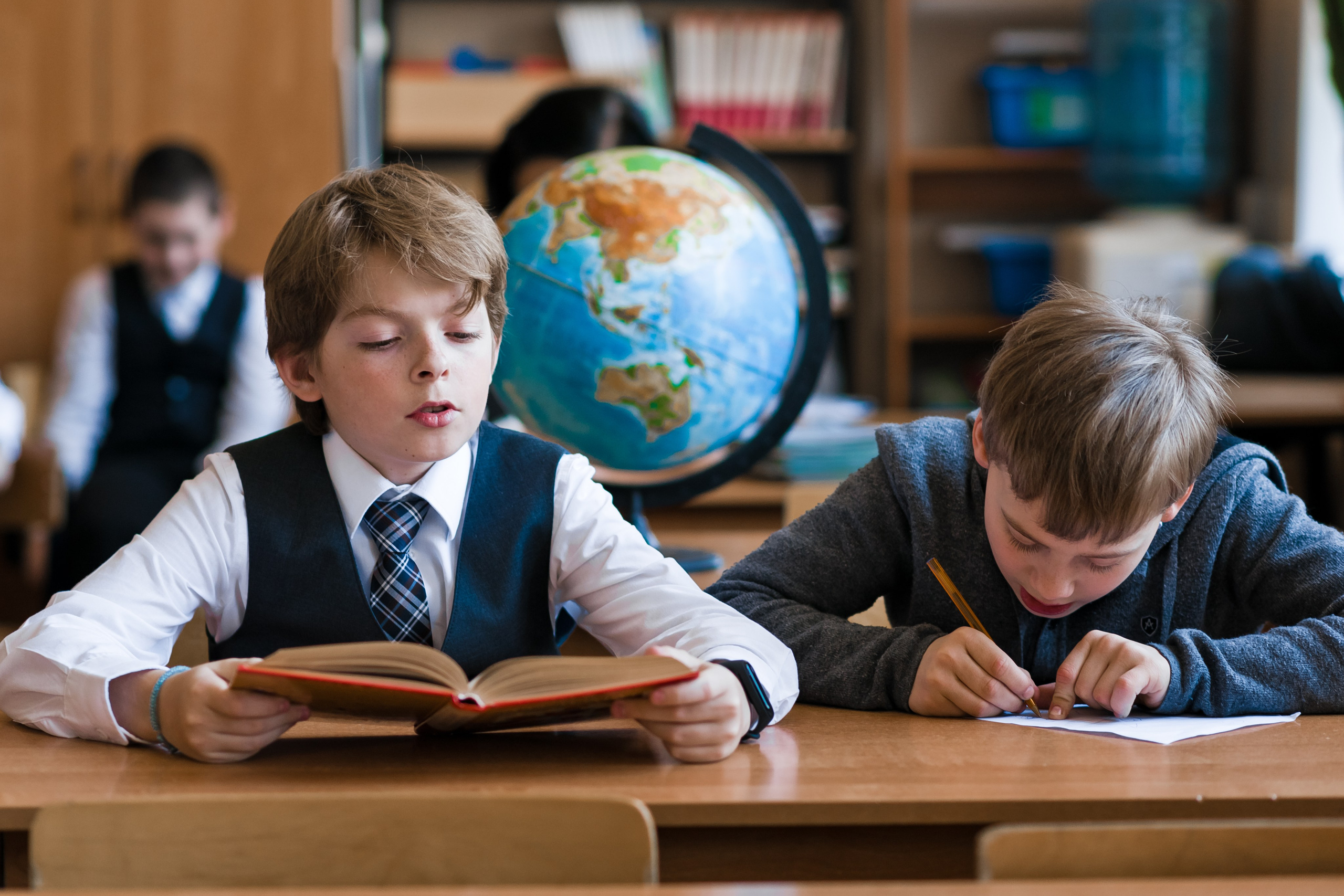 Начальная школа. Фотограф Егоров Констанин