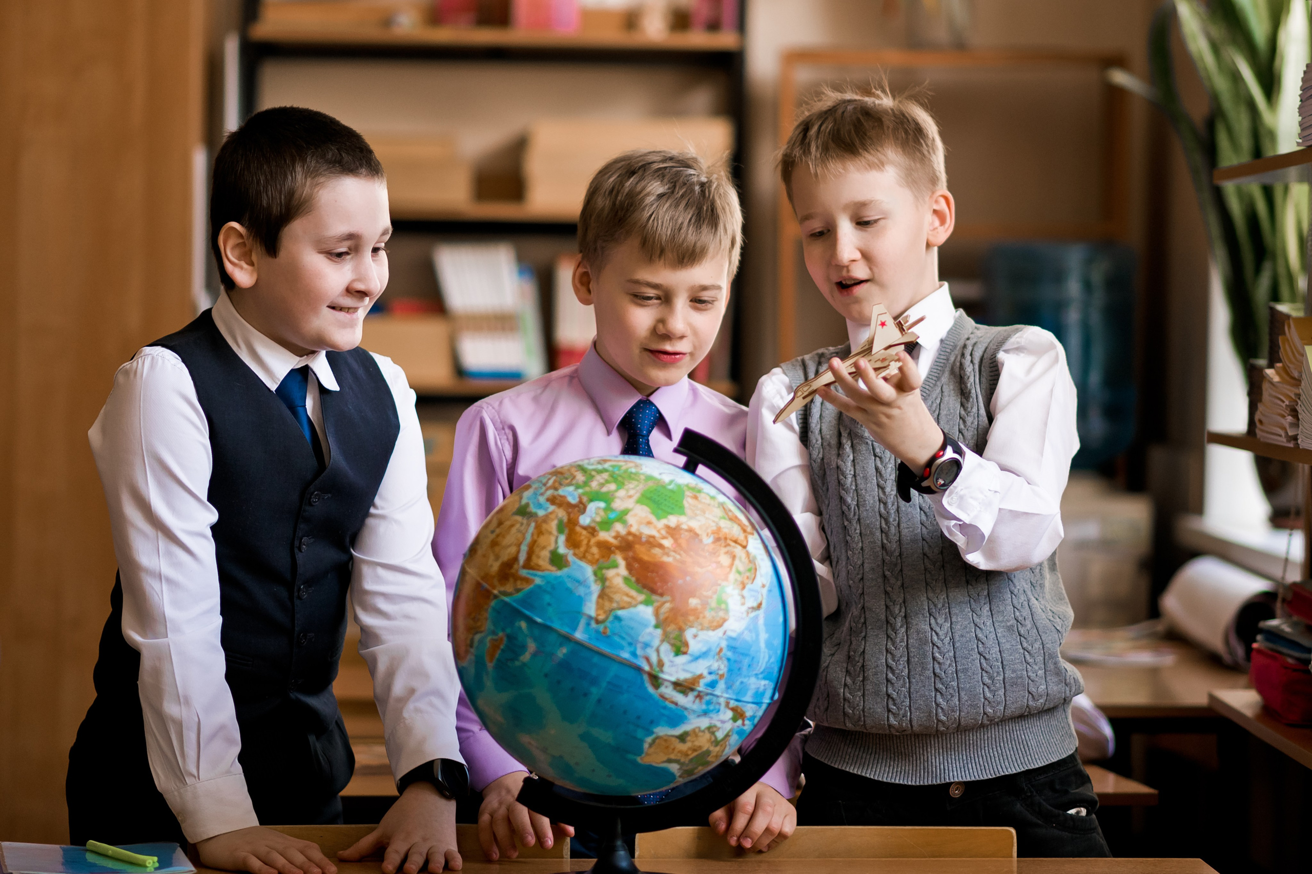 Начальная школа. Фотограф Егоров Констанин