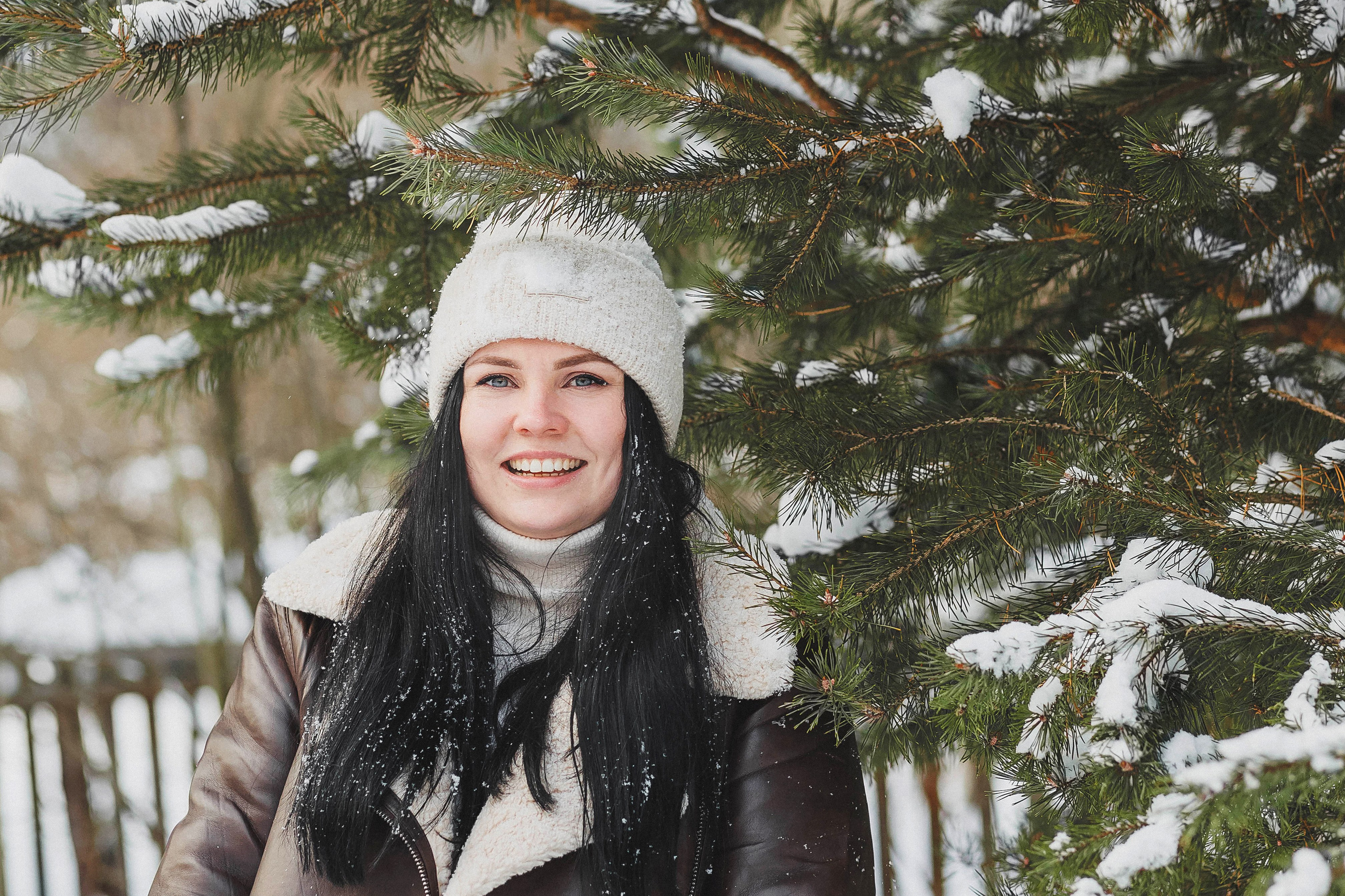 Фотосессия в зимнем лесу. Фотограф в Москве и Люберцах Анна Ушакова