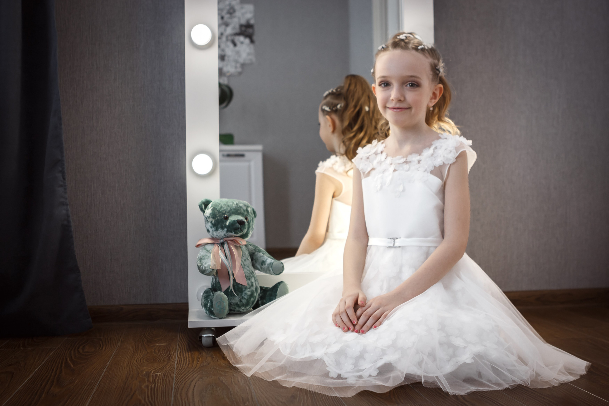 Выпускница садика. Фотограф Губкинского