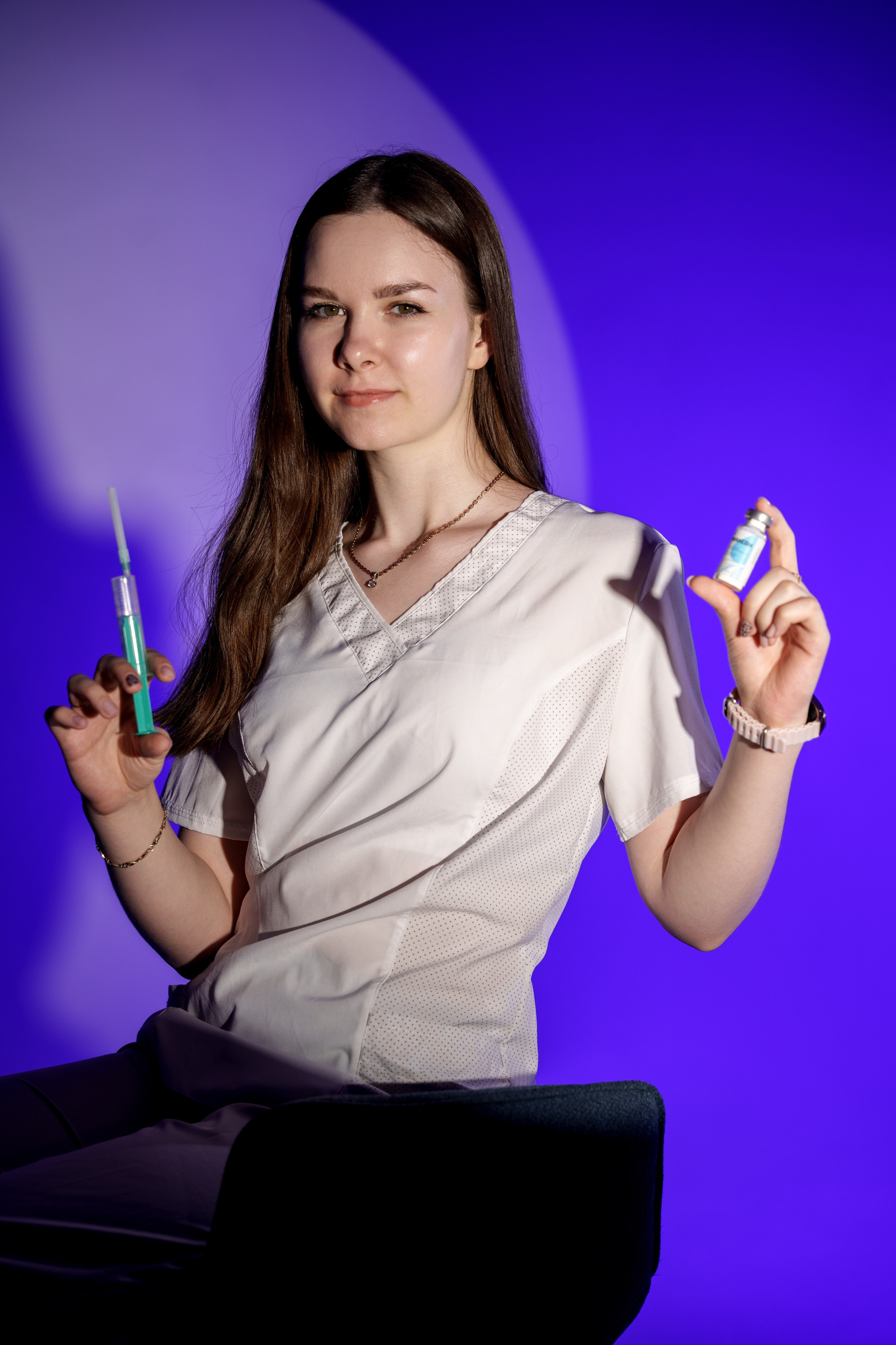 Выпускники мед колледжа — сьемка в студии. Ольга Плаксина фотограф в Саратове