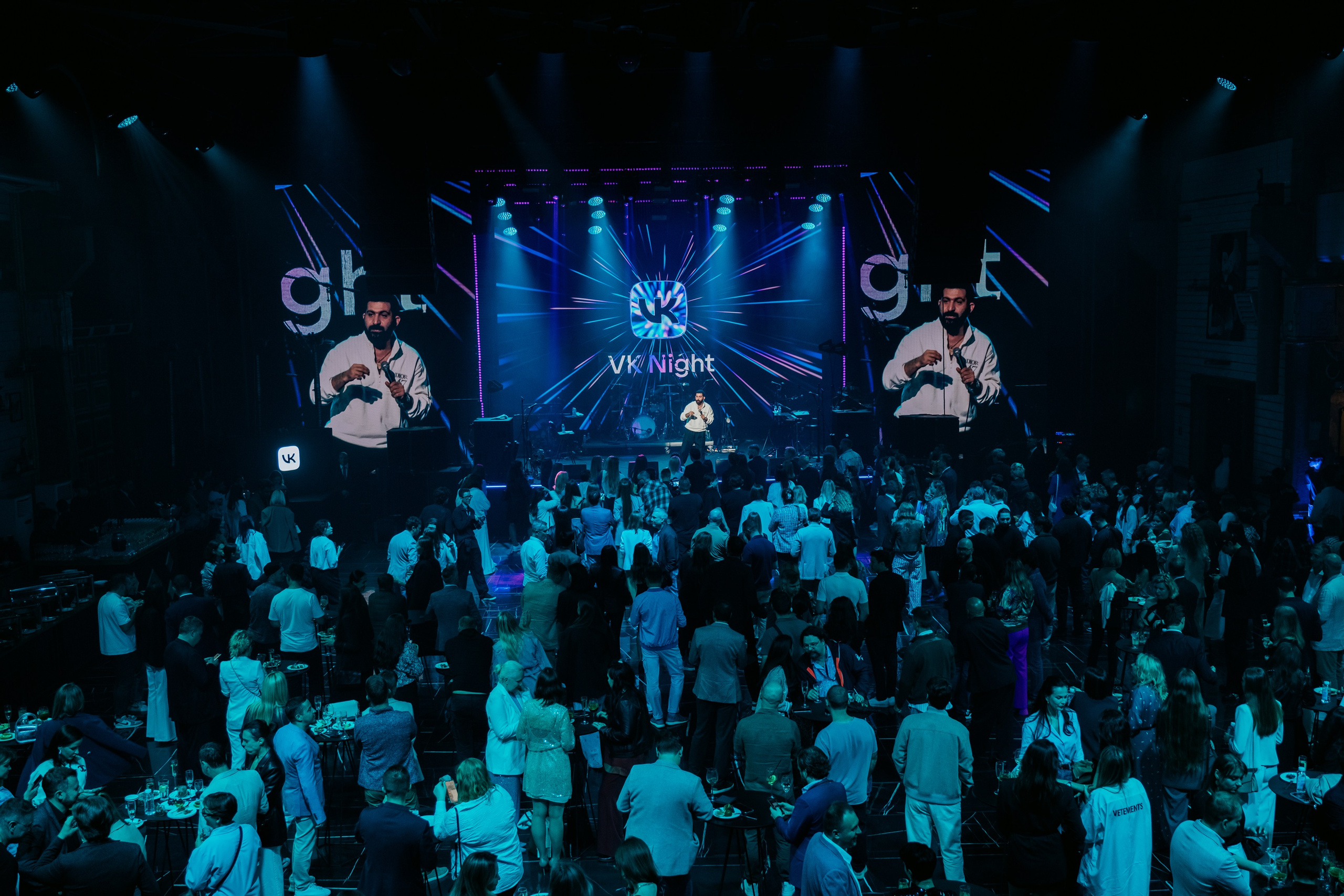 VK NIGHT SPb. Репортажный и портретный фотограф в Москве Илья Спиридонов