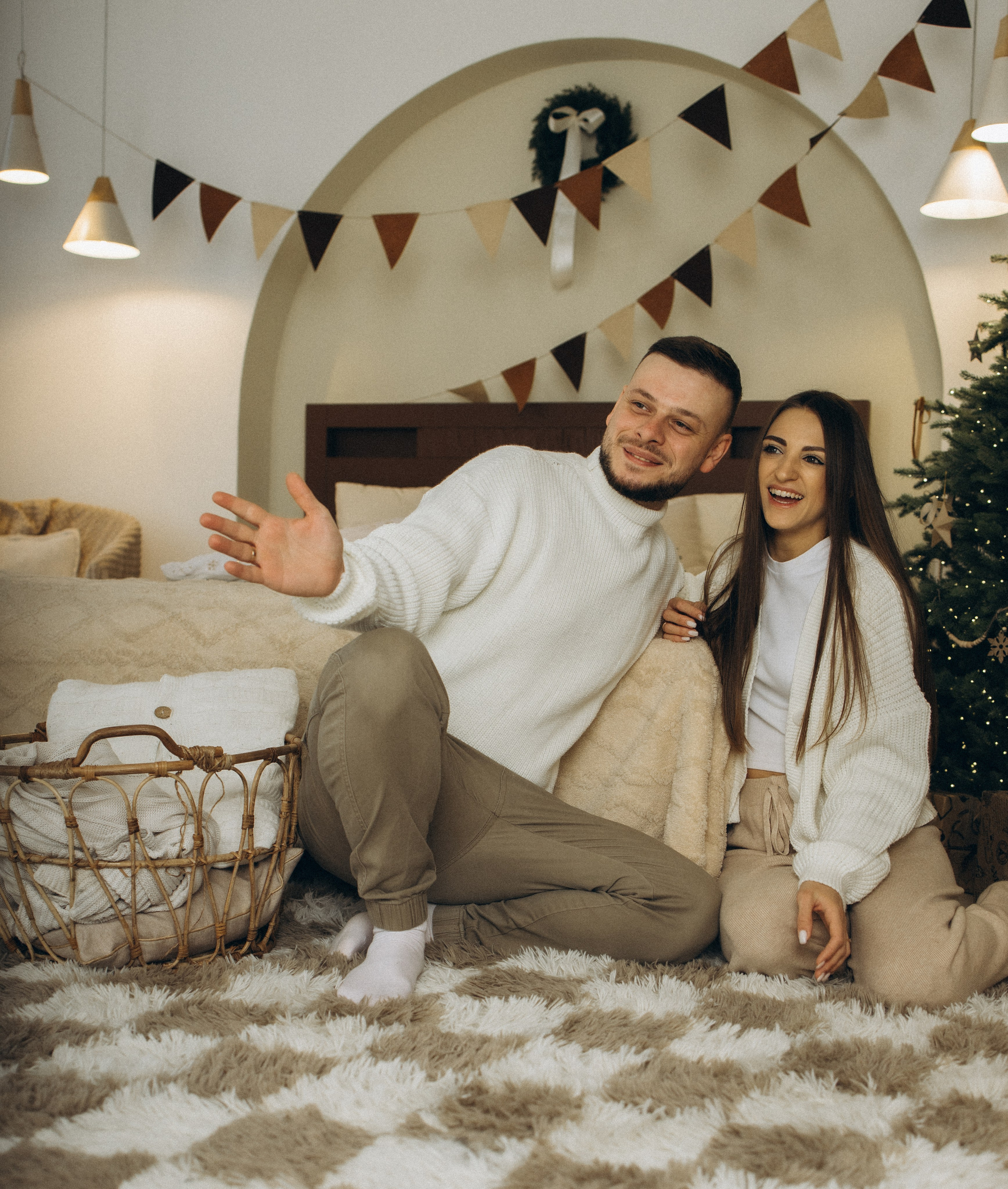 Максим & Лера & Марк 🎄✨. Семейный фотограф в Санкт-Петербурге Виктория Безгузова