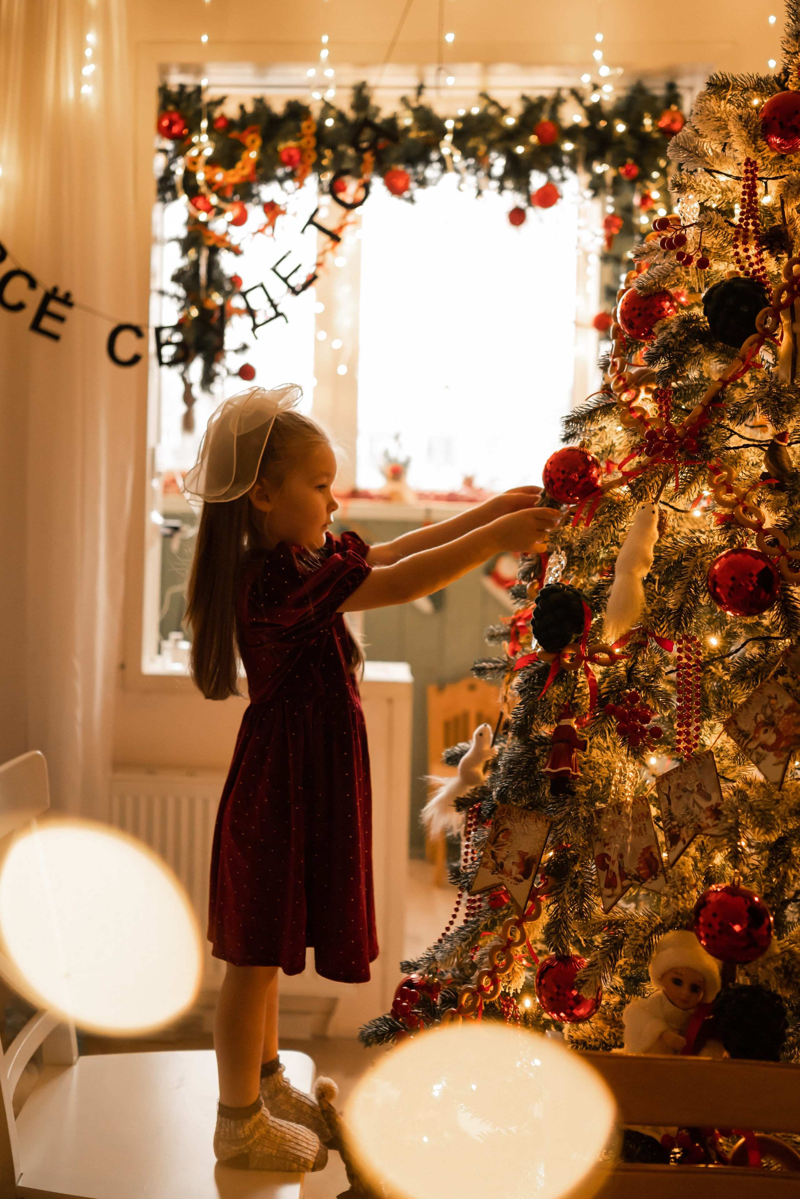 Новогодняя история Варвары. Фотограф Ксения Огородова портфолио