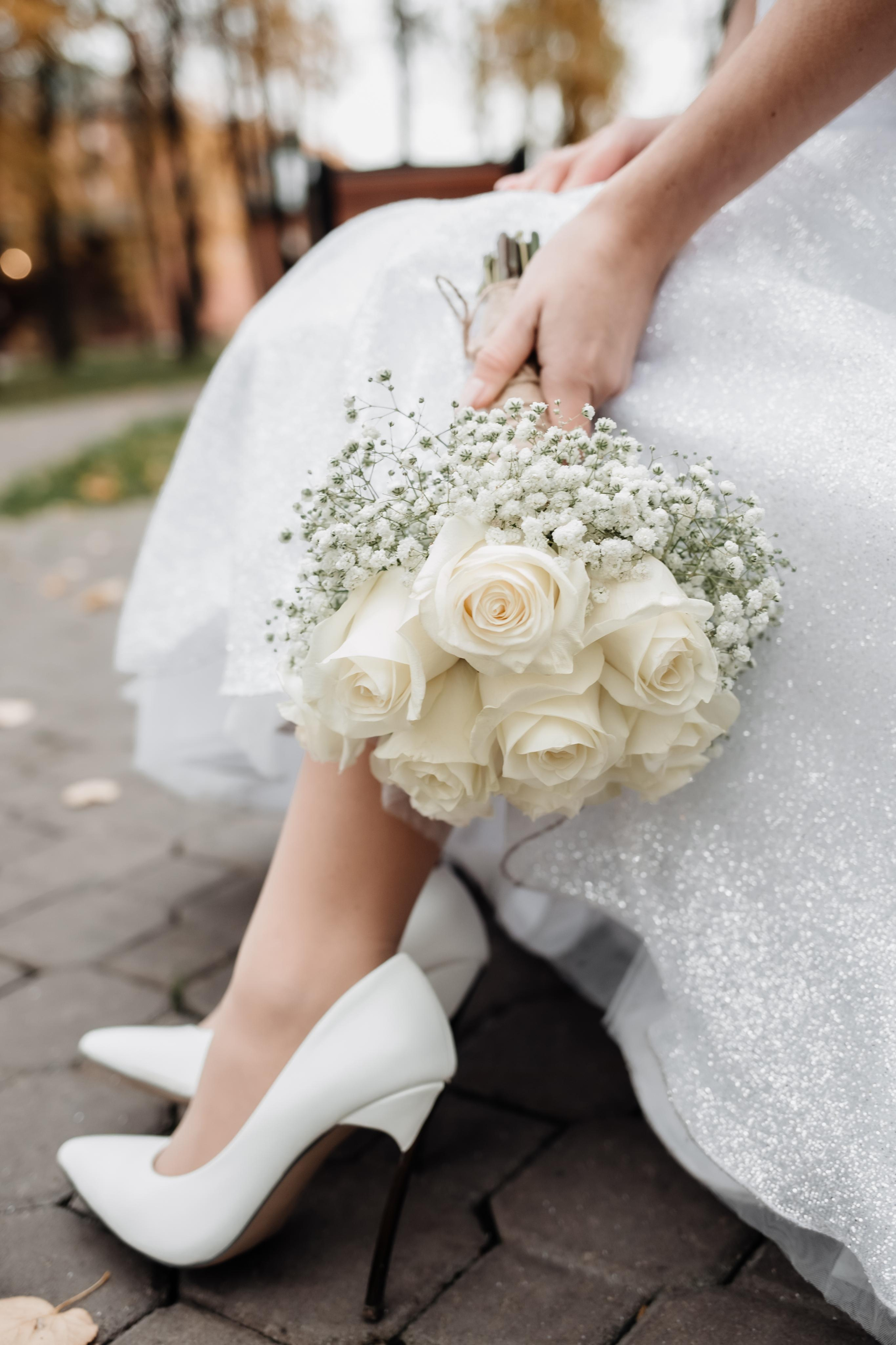 Свадебная фотосессия осенью в парке