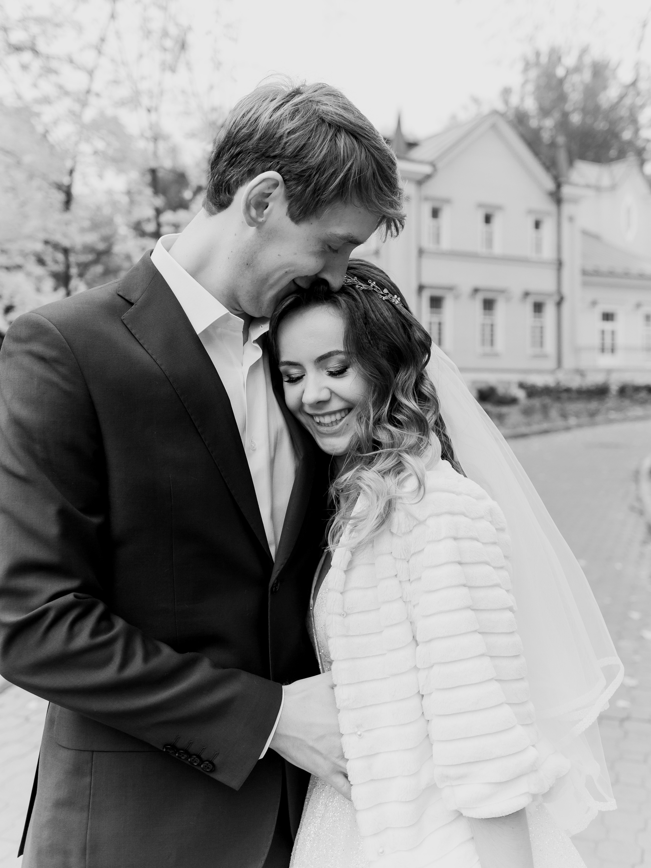 Свадебная фотосессия осенью в парке