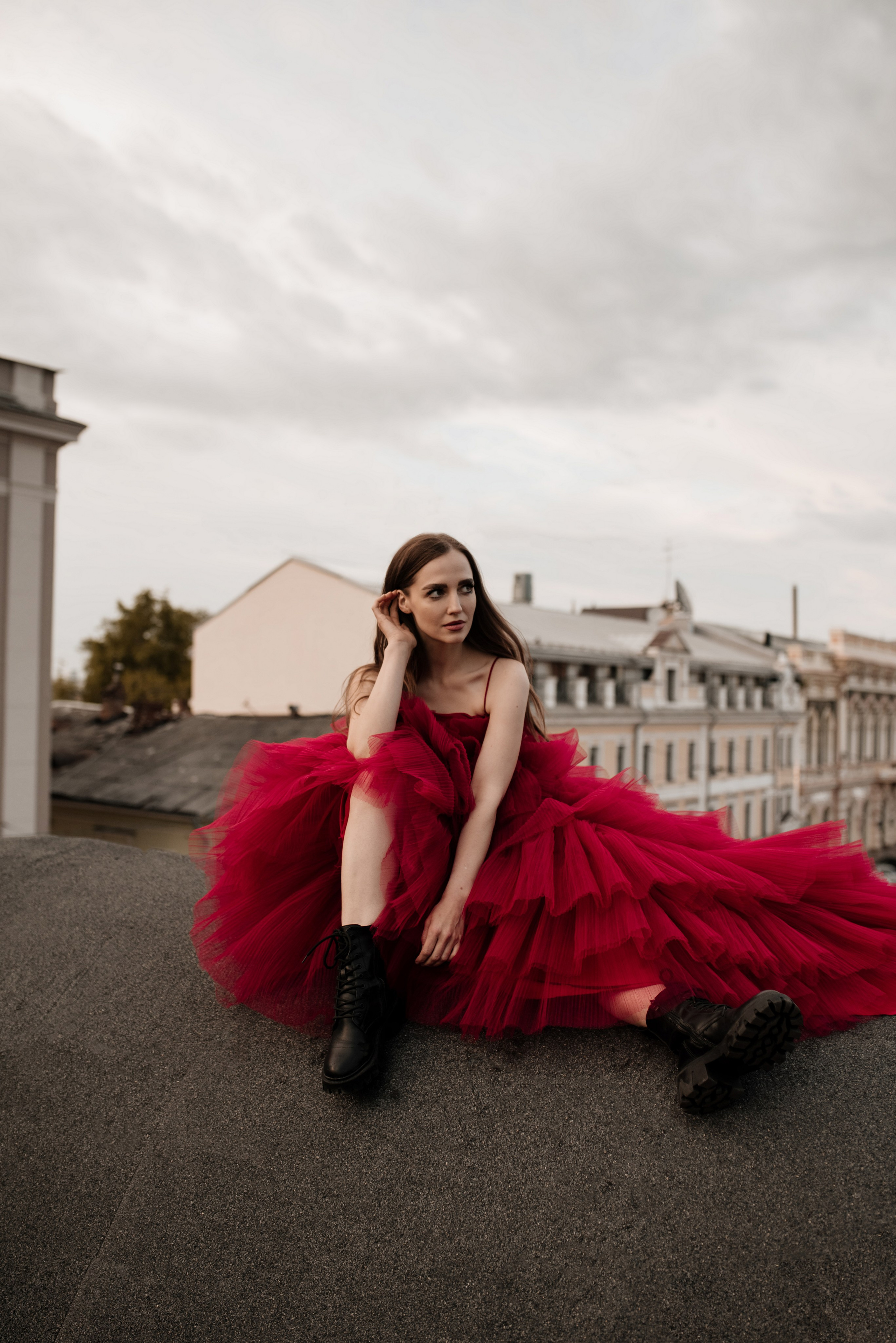 Аня ♡ Крыша. Фотограф Ольга Плеханова | Нижний Новгород, Москва