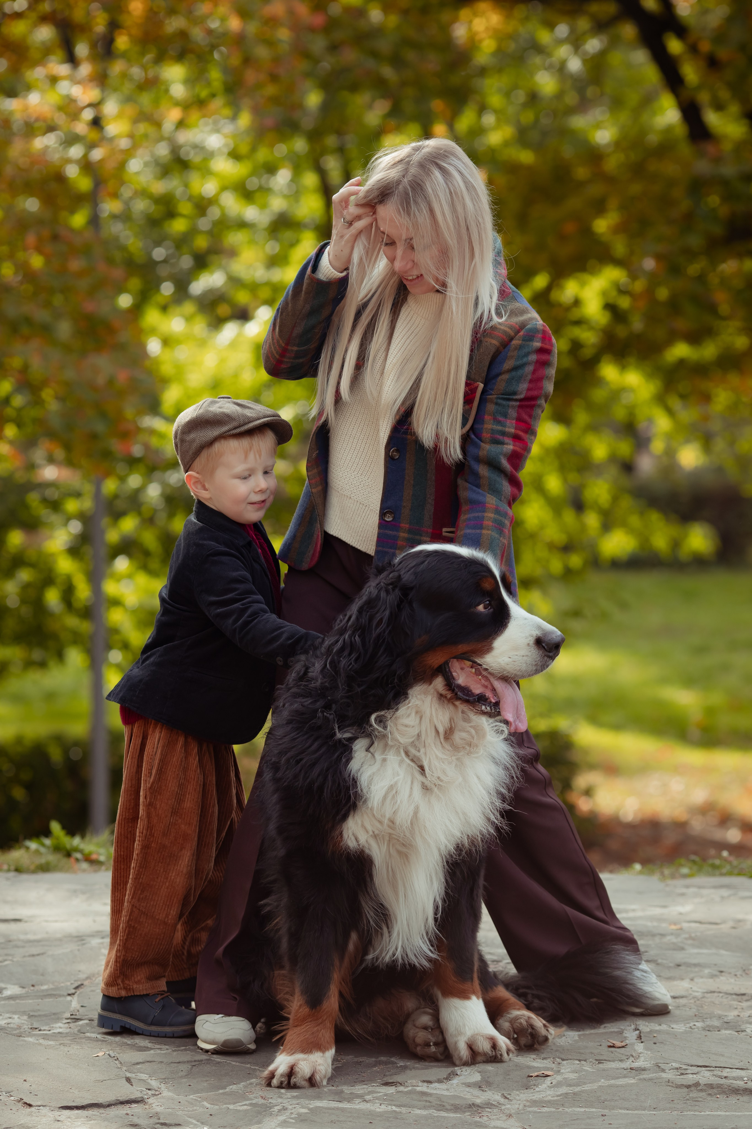 Ася, Дима, Кирилл с Бергамотом. Семейный и детский фотограф в Москве Дорогова Екатерина