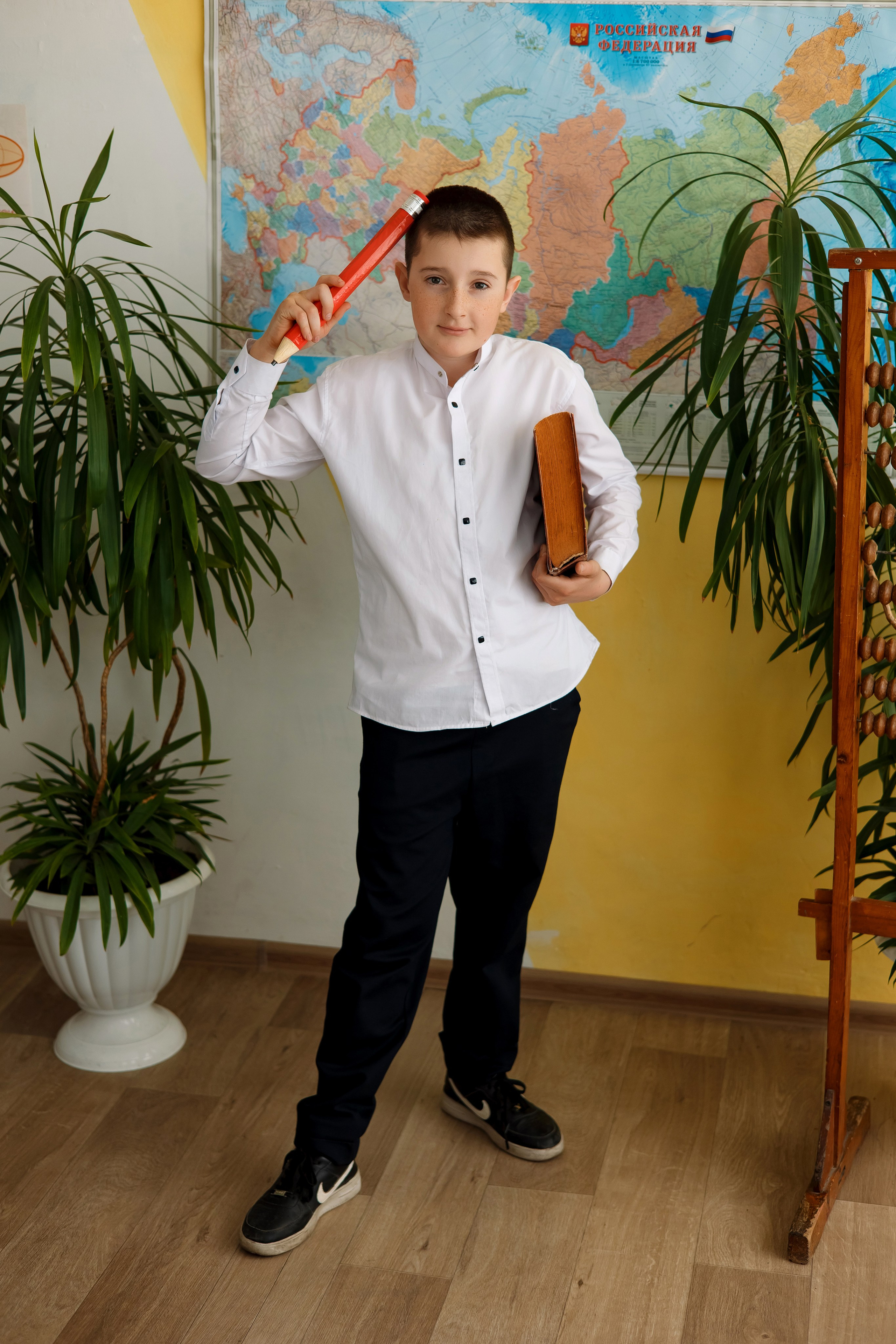 4 класс с. Барабаш. Фотограф Любовь Корниенко, Примоский край