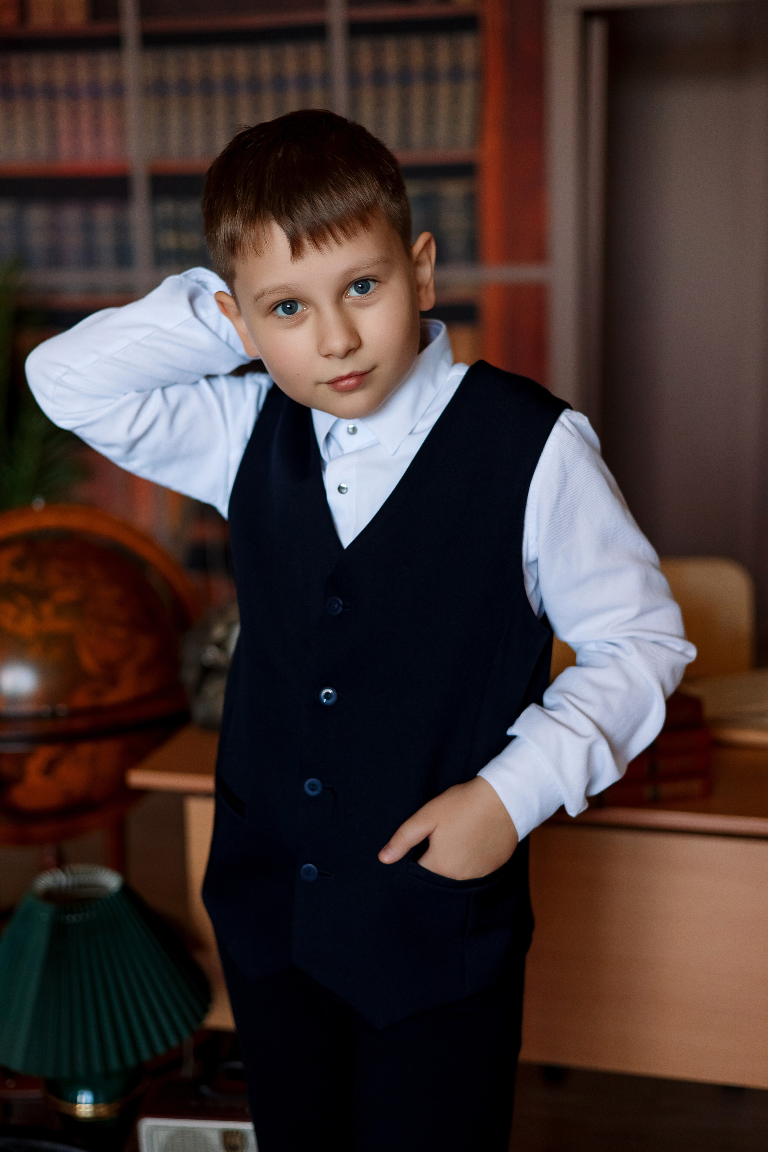 4 класс фотосессия в фотостудии. Фотограф Любовь Корниенко, Примоский край