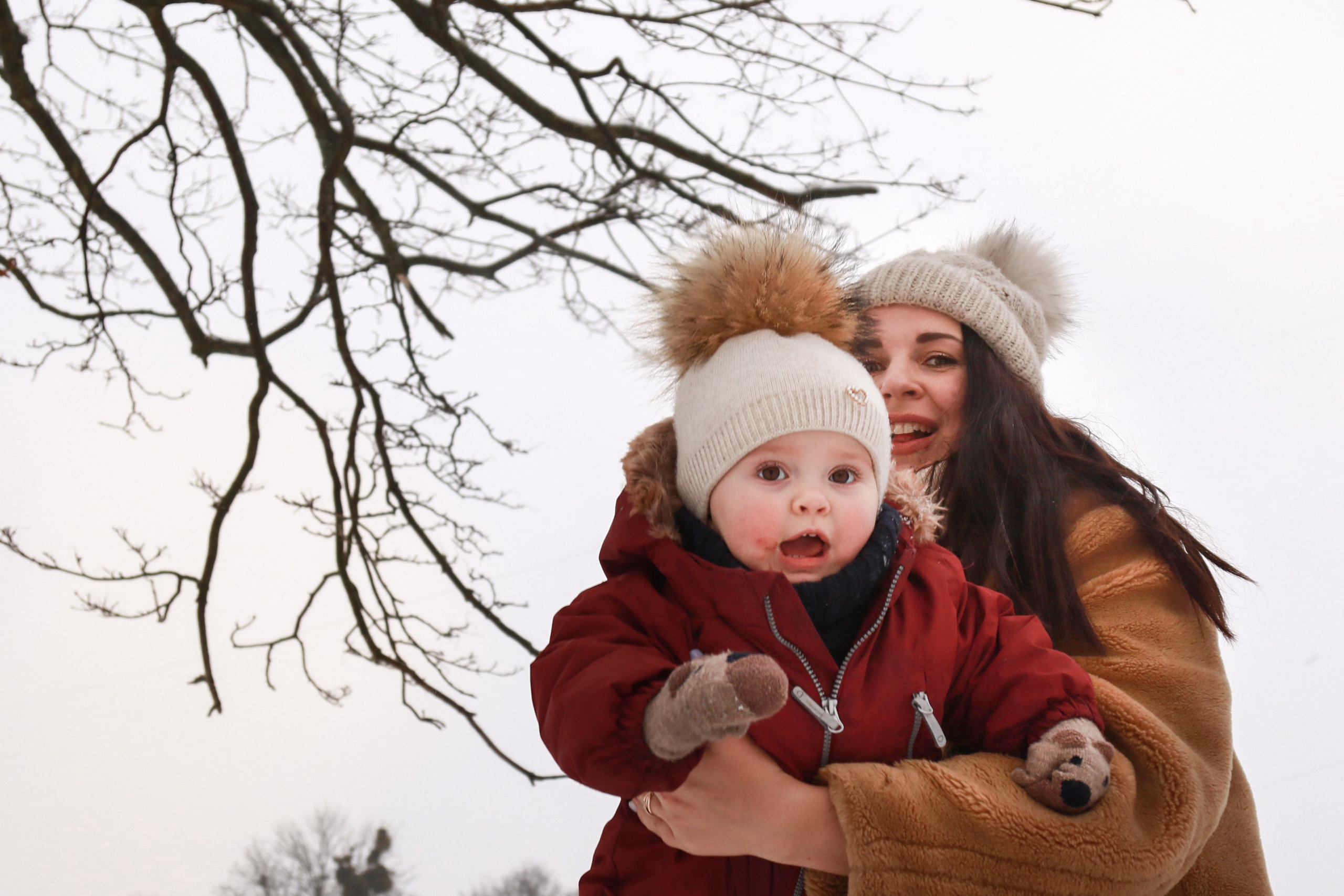 Красотки на снежной прогулке. Фотограф Зеленоградск Лиана Сопина