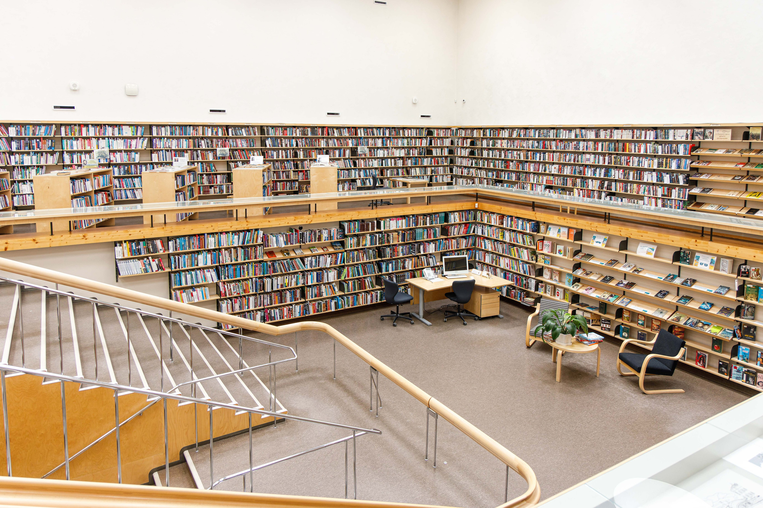 Центральная городская библиотека Алвара Аалто в Выборге. Фотограф Балаев Михаил