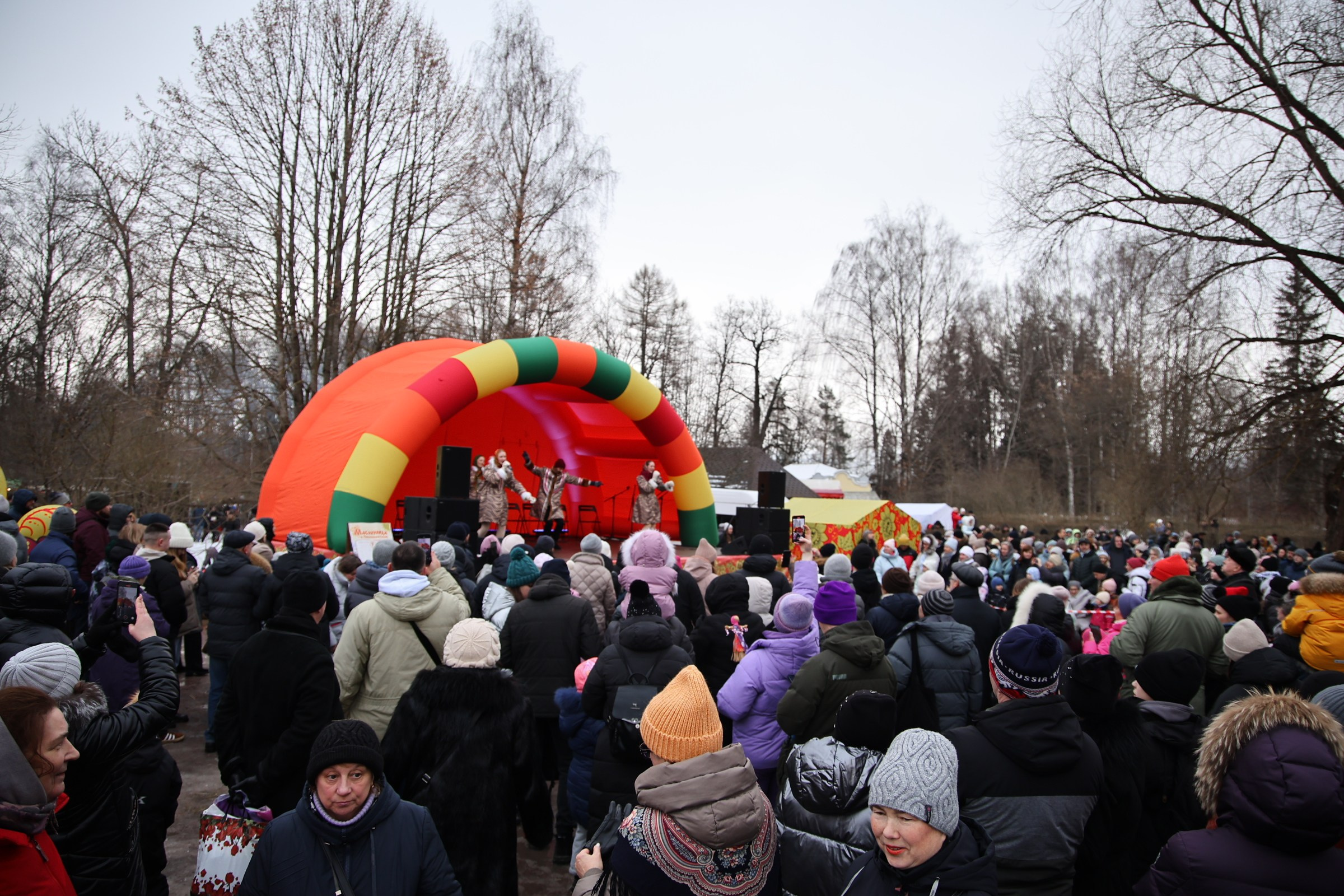 Широкая Масленица ГМЗ Павловск. Фотограф Валерий Сабрам