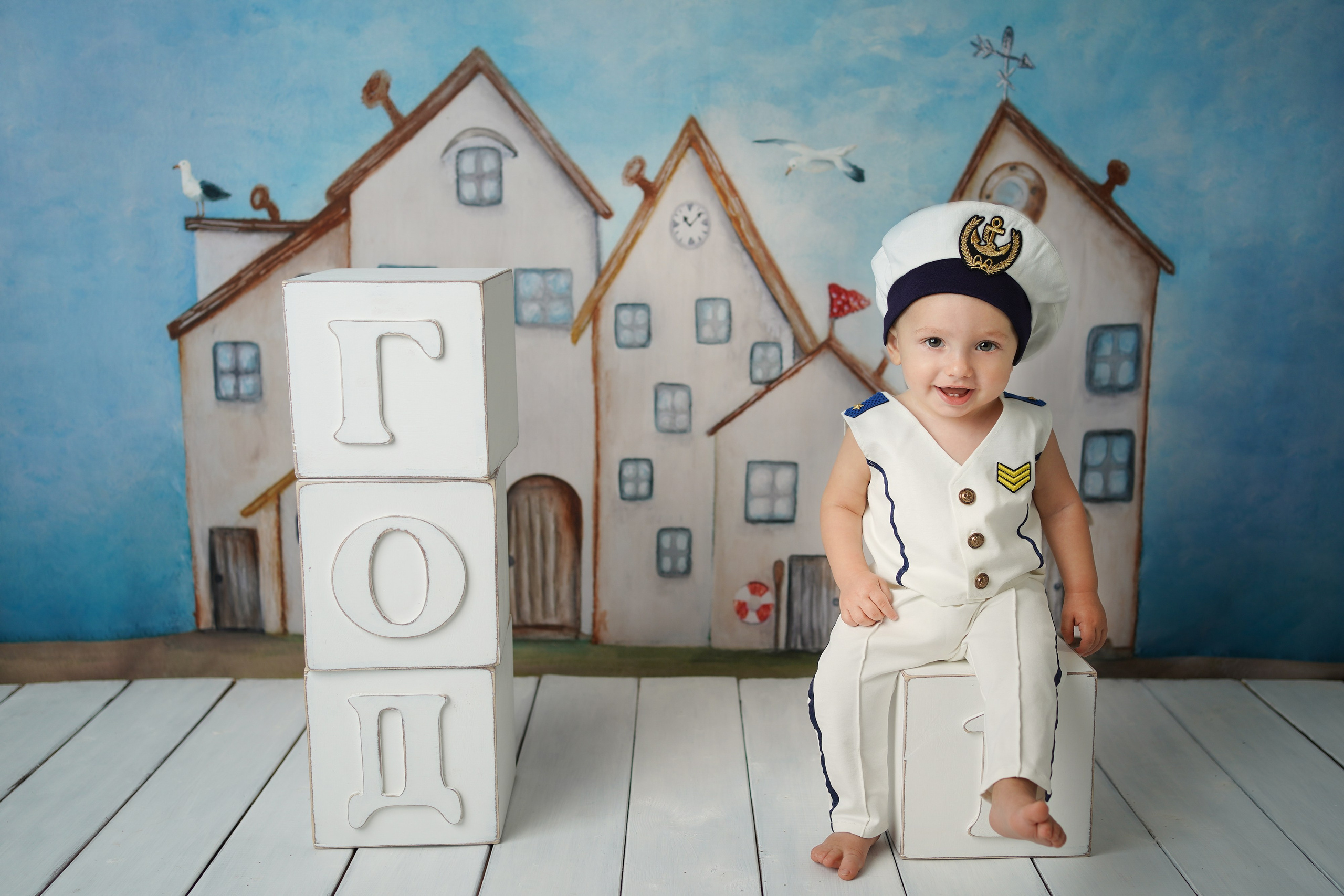 Детская фотосессия Первый годик для мальчиков. Детский фотограф и фотограф новорожденных в Калининград Оксана Иваний