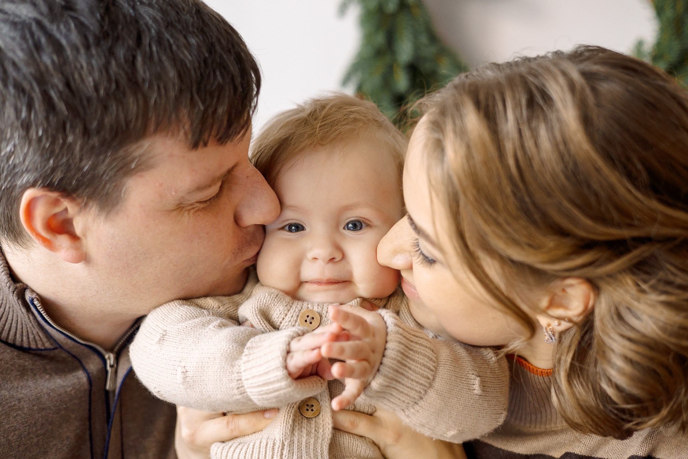Волшебный снег. Семейный Фотограф в Москве Евгения Симоненко