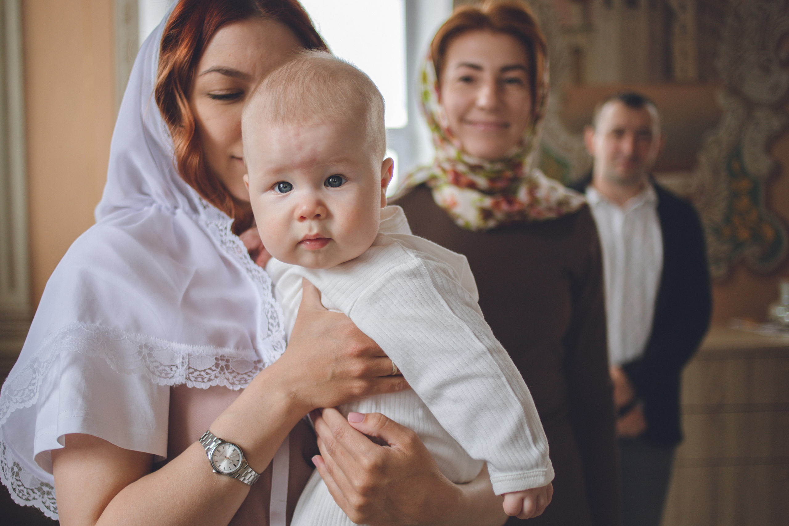 Крещение Романа. Семейный фотограф г. Димировград Андросова Екатерина