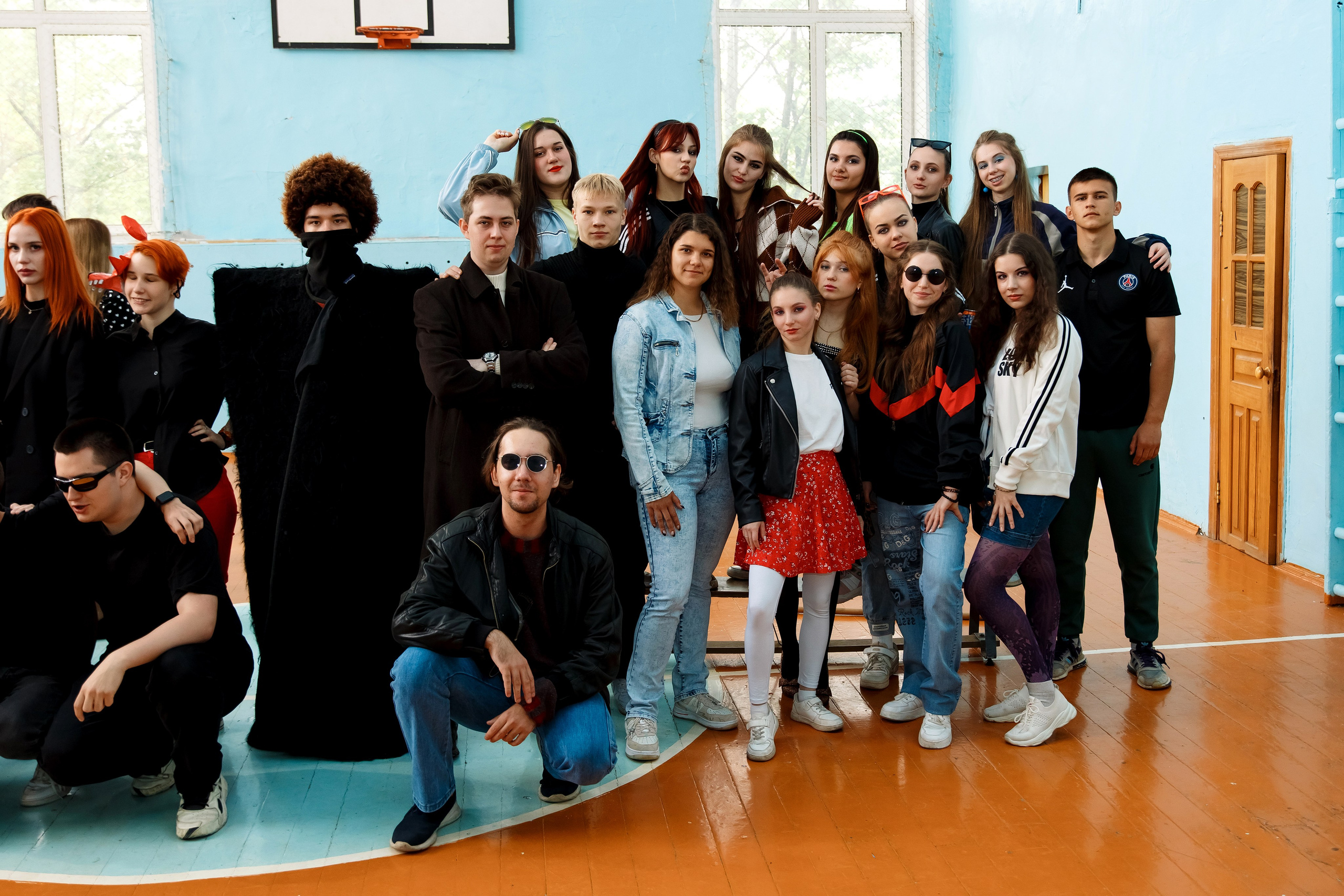 11 класс день не послушания в школе. Фотограф Любовь Корниенко, Примоский край