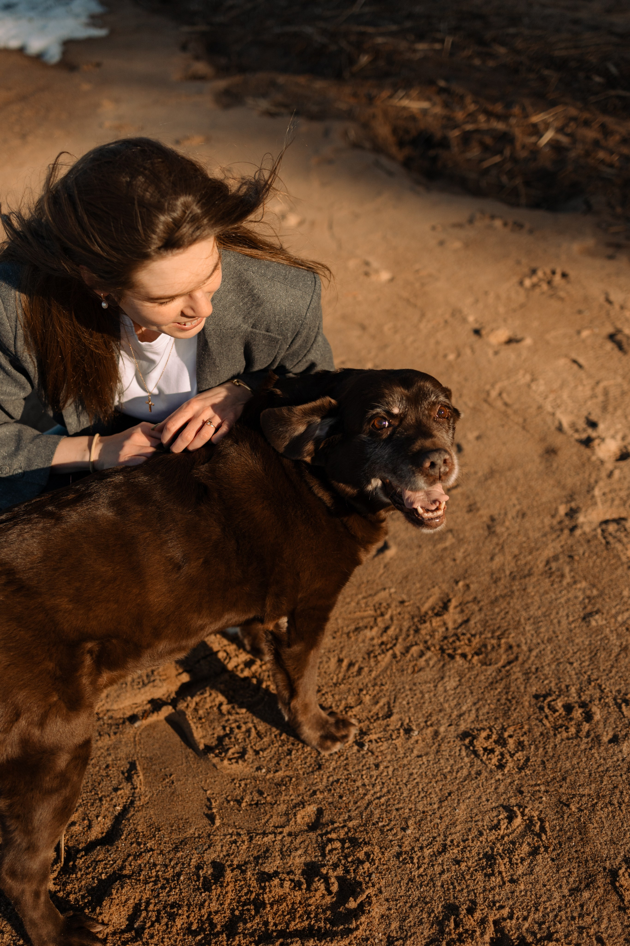 Оля и Питоня. Фотограф — Анималист | Санкт-Петербург