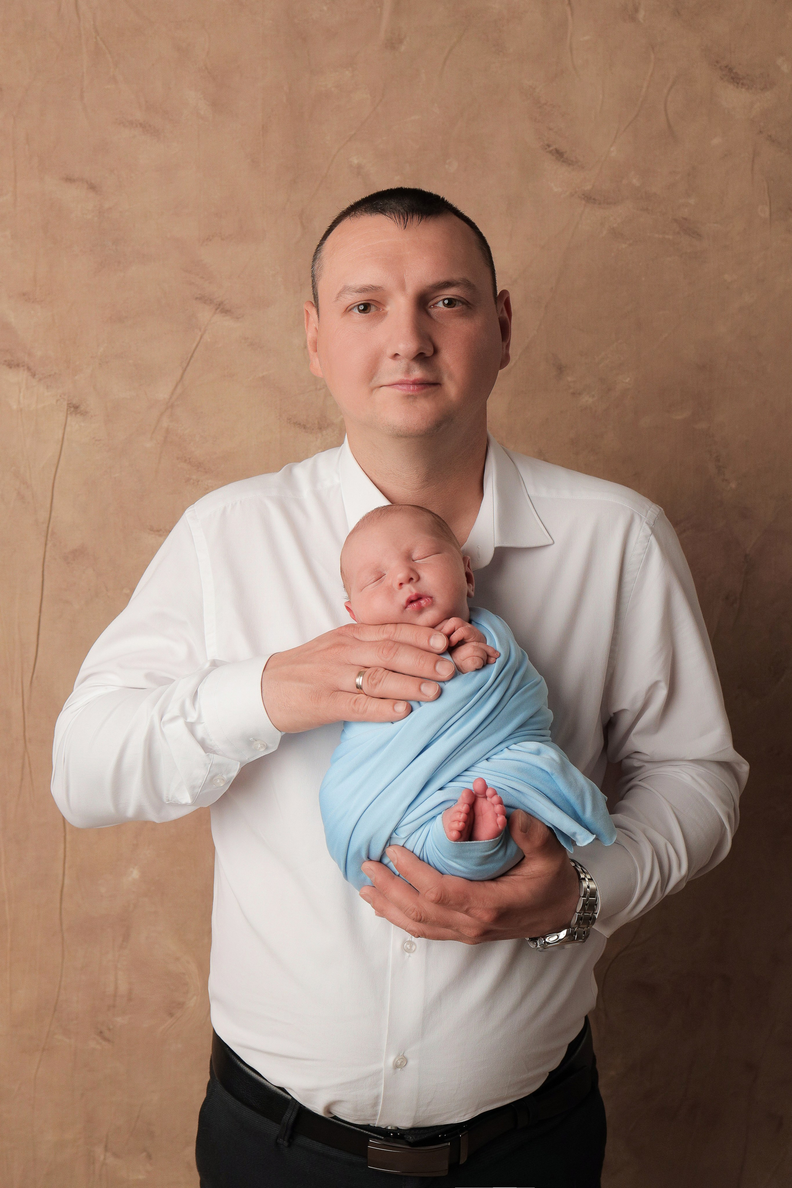 Ромочка, 1 неделька. Фотограф новорожденных в Новокузнецке Анна Горошникова