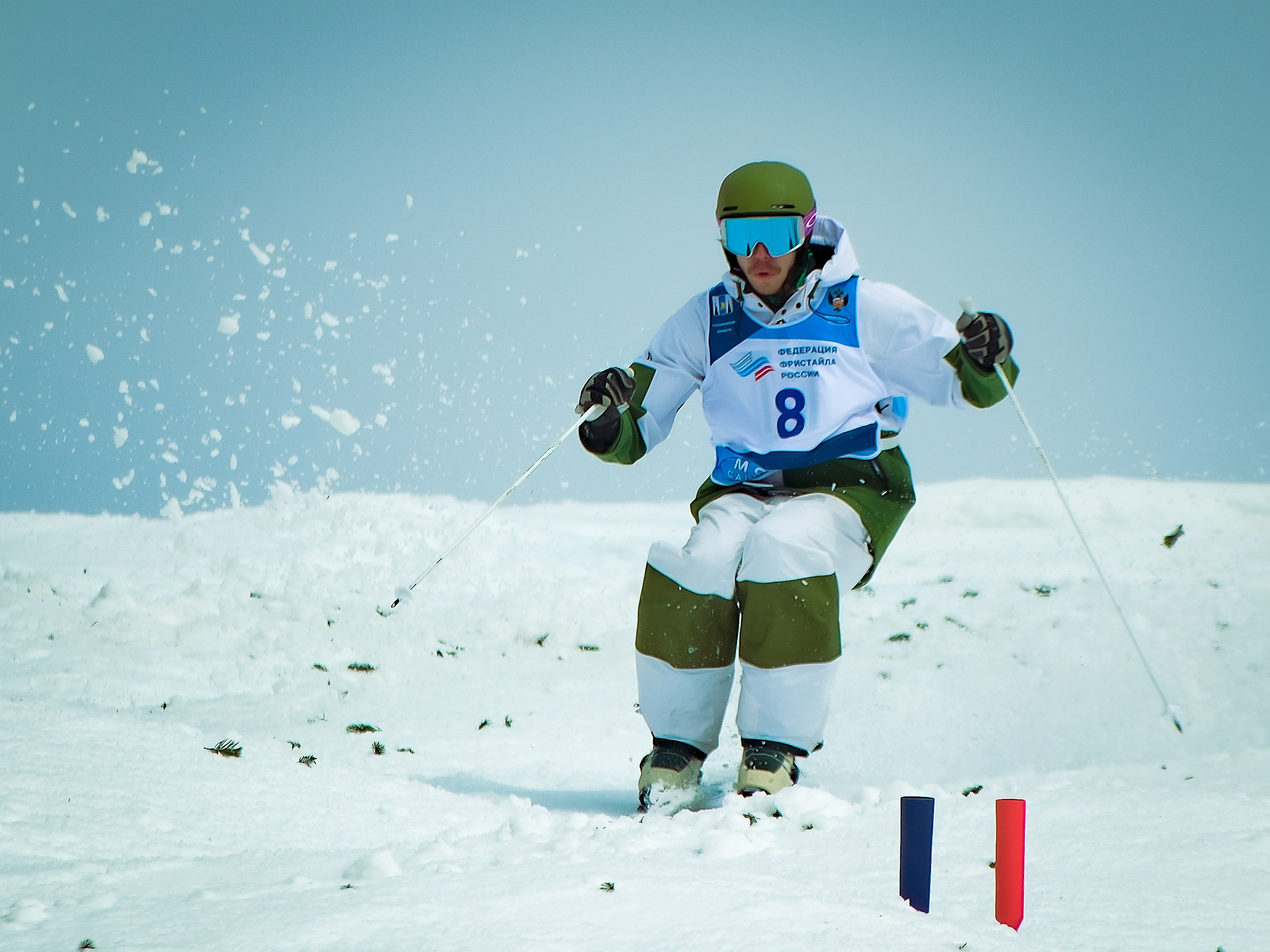 Могул. Чемпионат России. Фотограф. г. Южно-Сахалинск. Олег Толстов