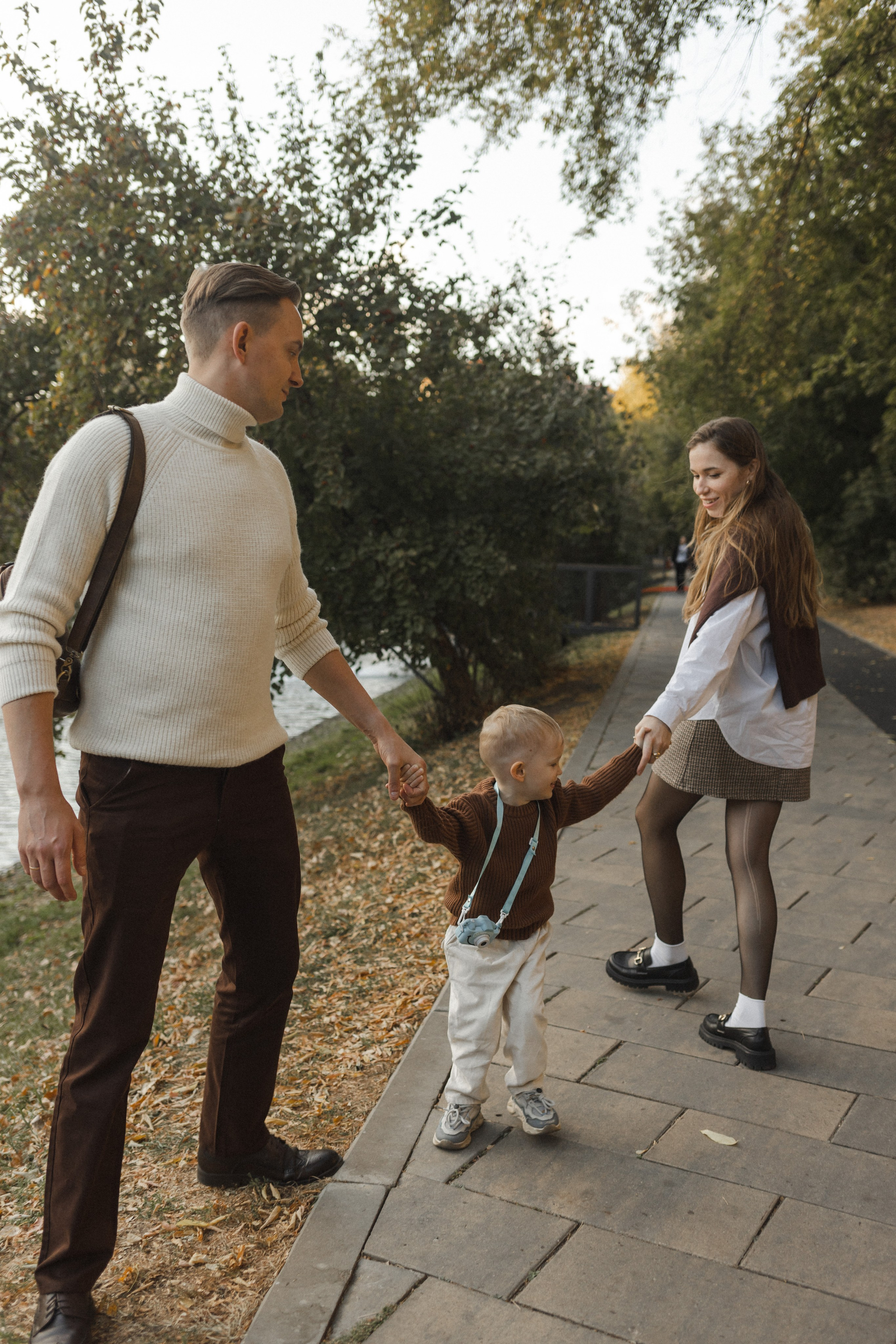 Илья, Марина и Максим. Семейный фотограф в Москве