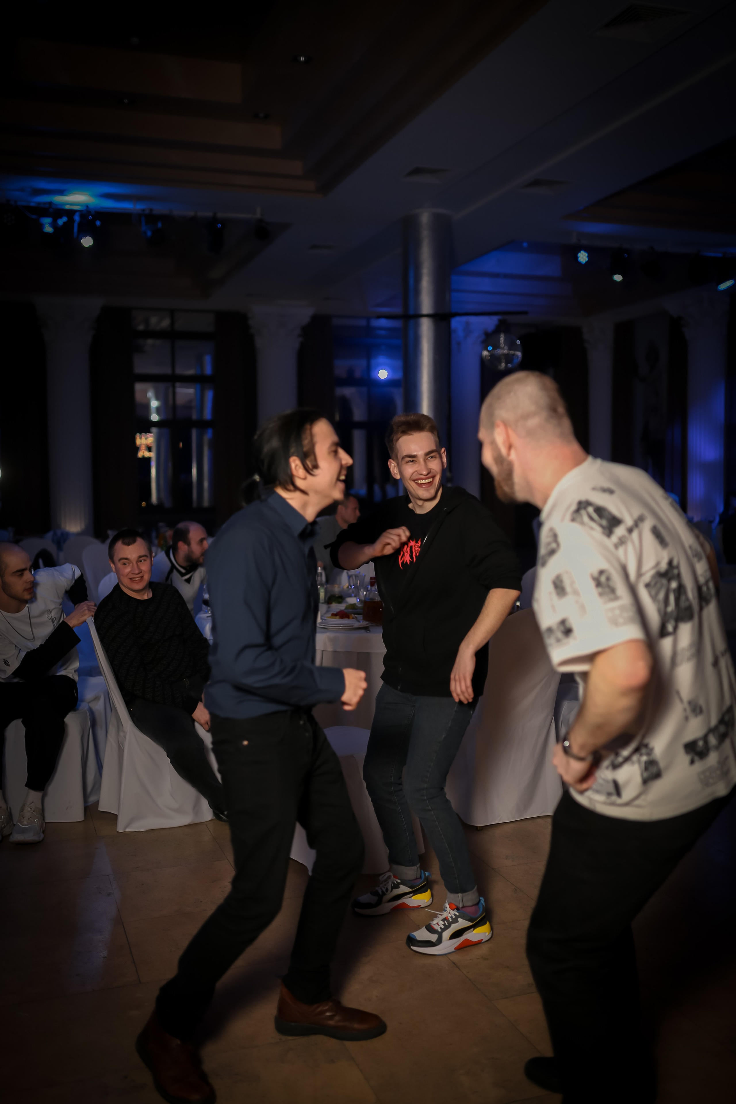 Репортажная фотосъёмка — зимний корпоратив Сималенд