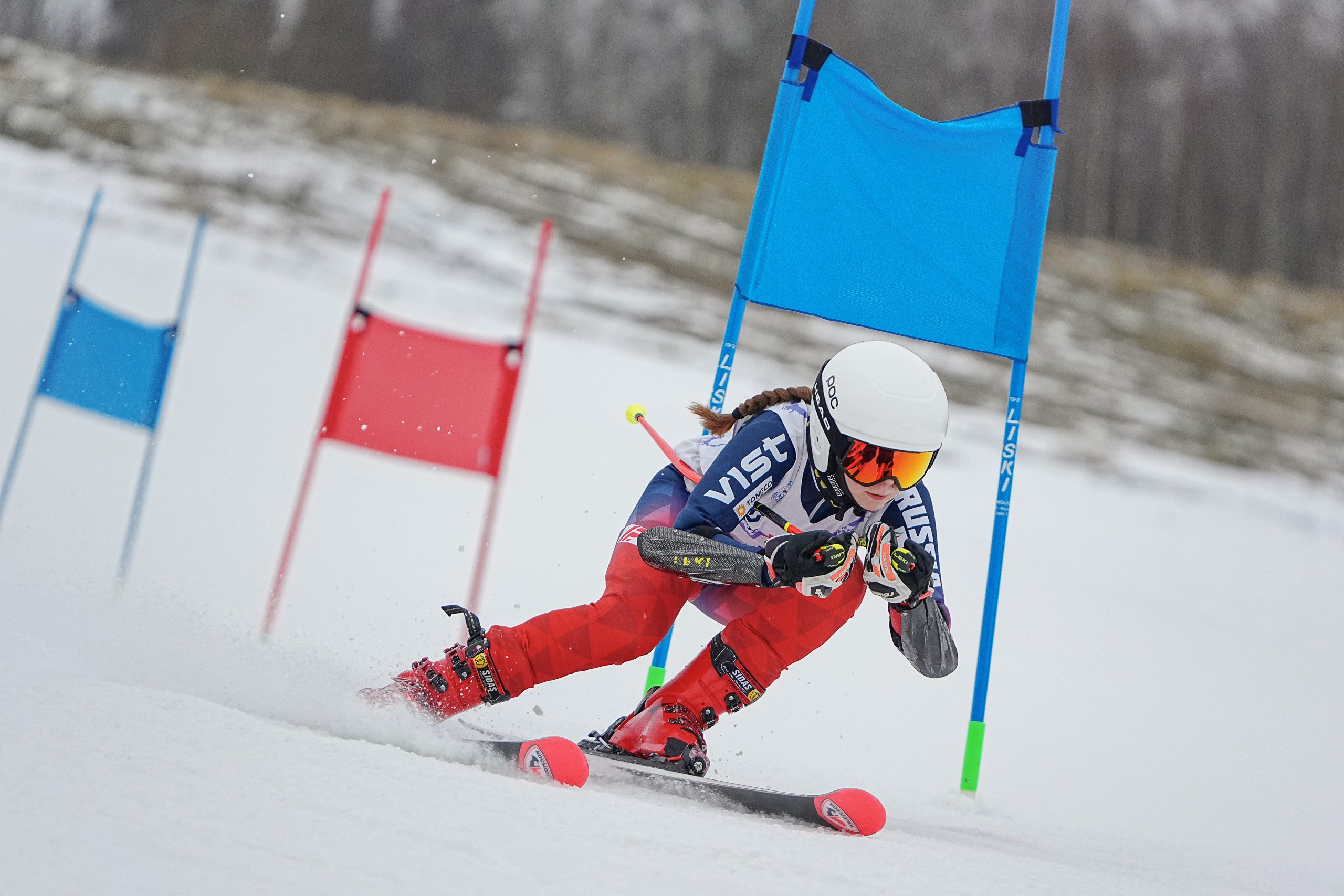 Горные лыжи. Первенство МО, GS U14, U16. Фотограф Студитский Евгений
