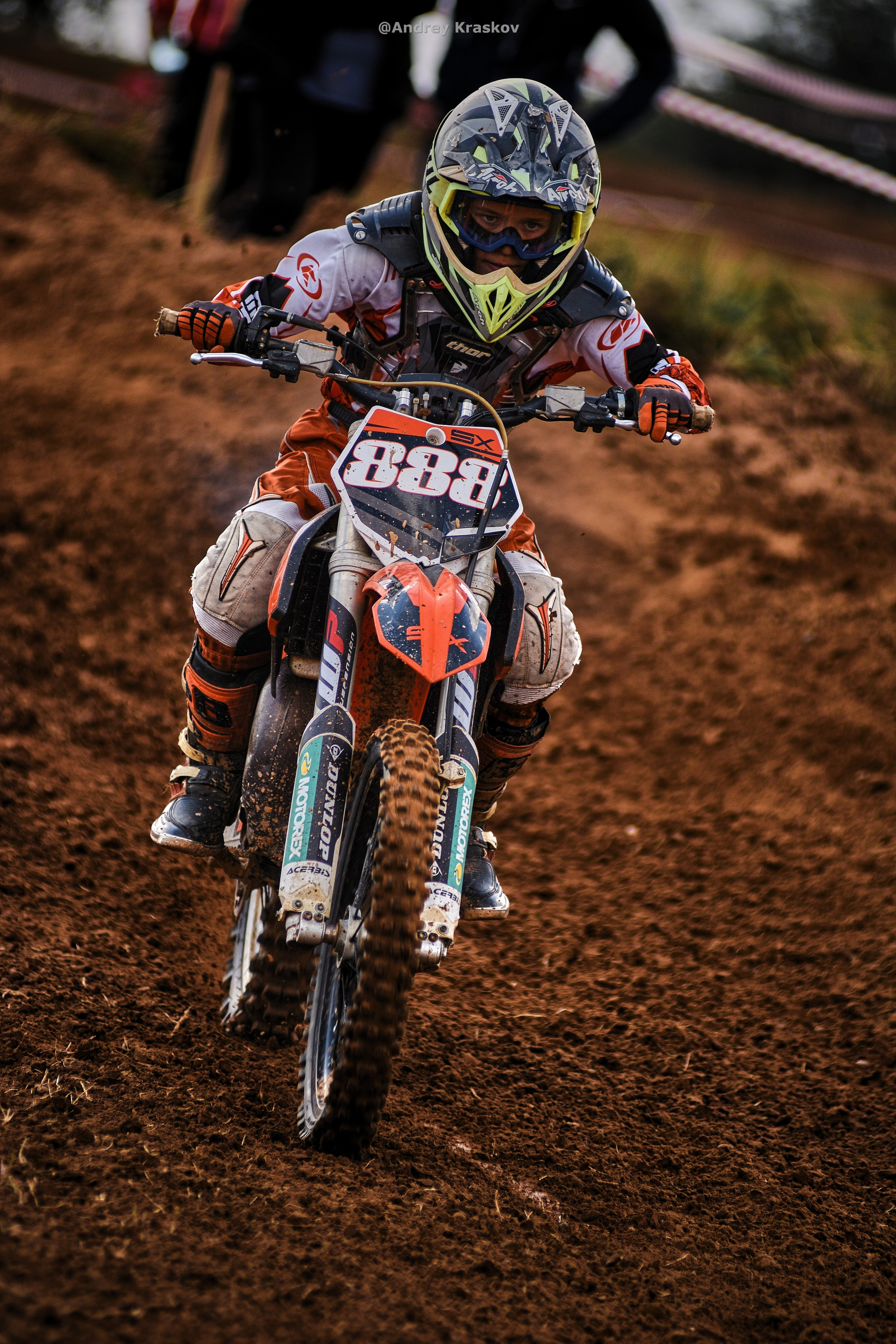 Мотокросс в городе Чкаловск. Фотограф Красков Андрей