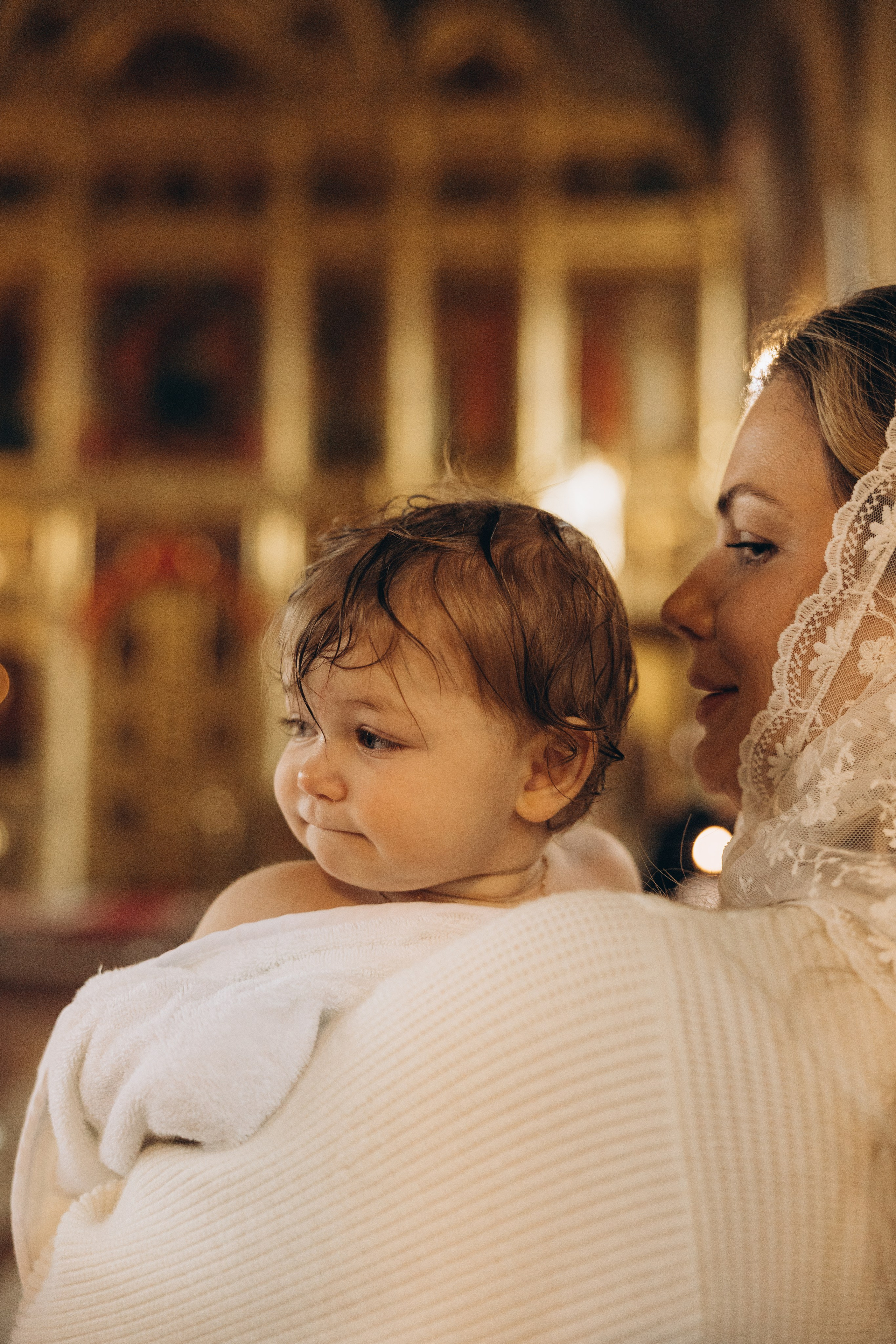 Крещение Дианы. Семейный фотограф в Москве Виктория Ястребинская