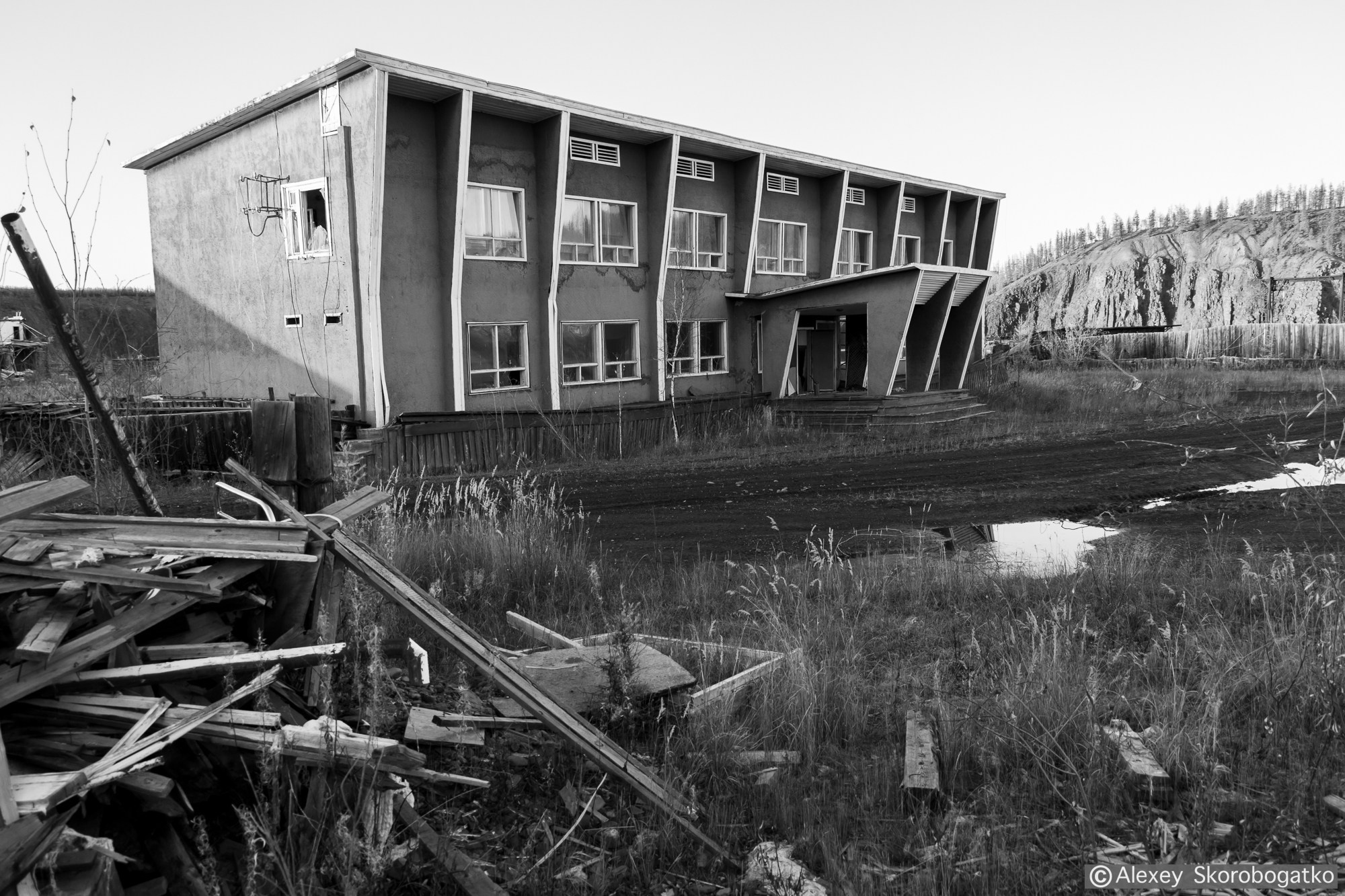Якутия, п. Лазо, прииск Адычанский. Фотограф Алексей Скоробогатько