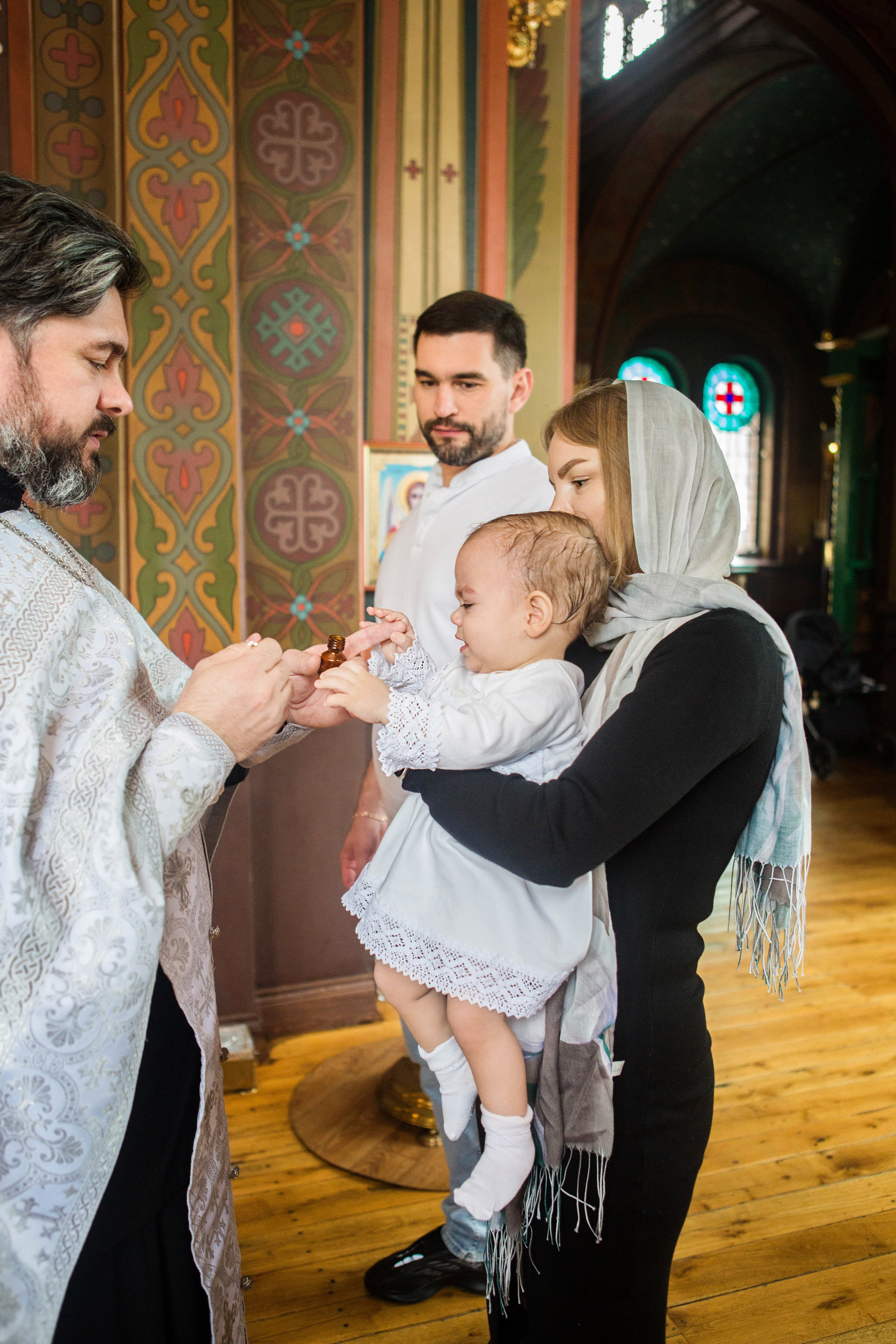 Крещение Елизаветы. Свято-Троицкий Собор. Свадебный семейный и детский фотограф в Краснодаре Карина Федоровская