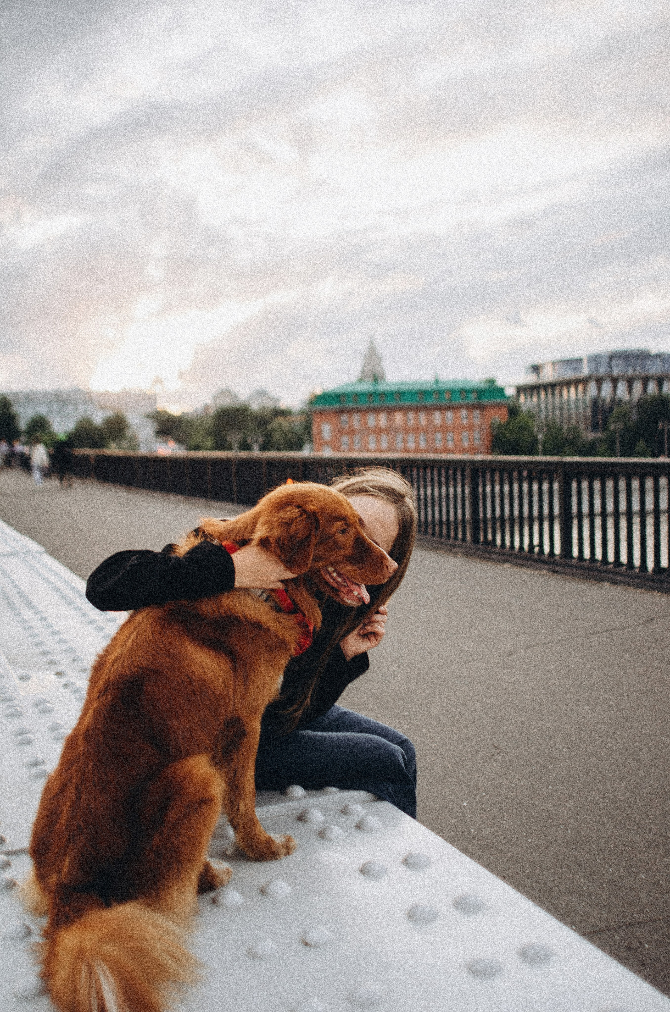 Алина и Бис. Фотограф-анималист Богданова Полина