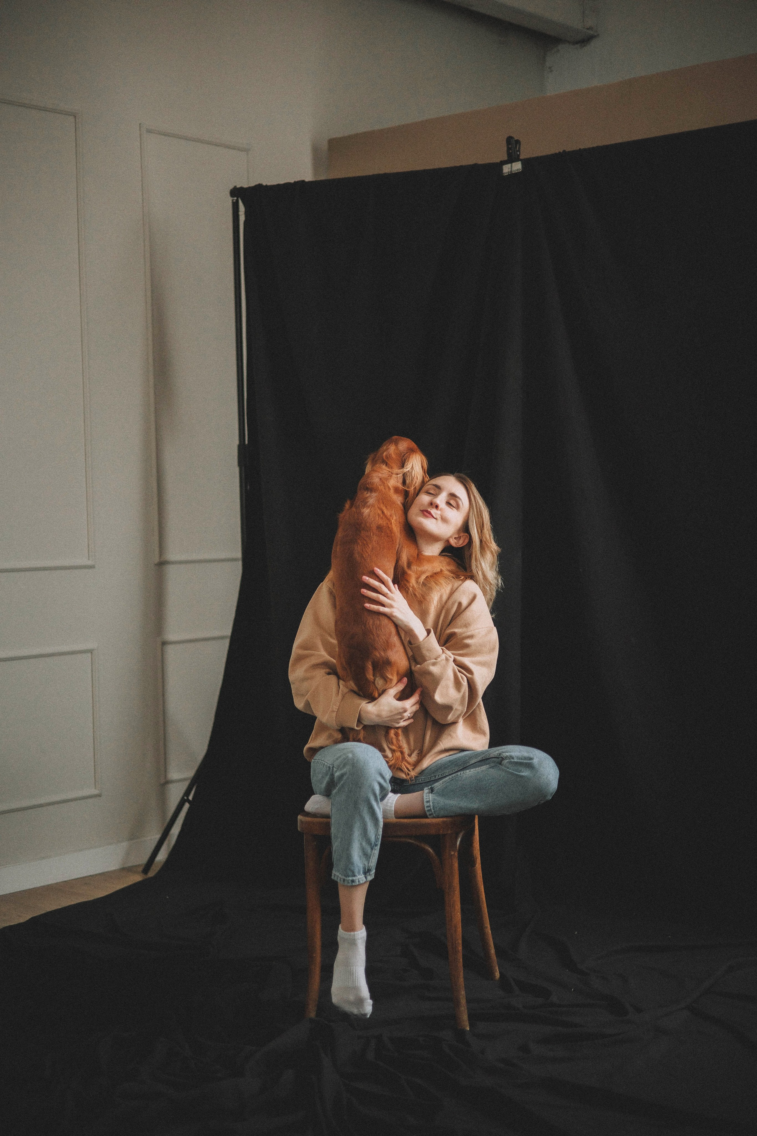 Алина и Дженни. Фотограф-анималист Богданова Полина