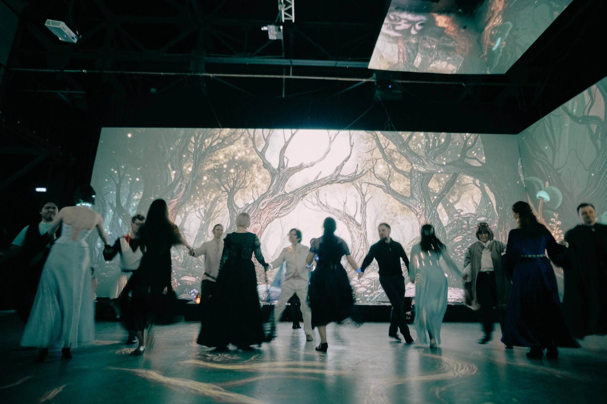 Ночь в холмах | Иммерсивный бал. Фотограф Аннё| Москва