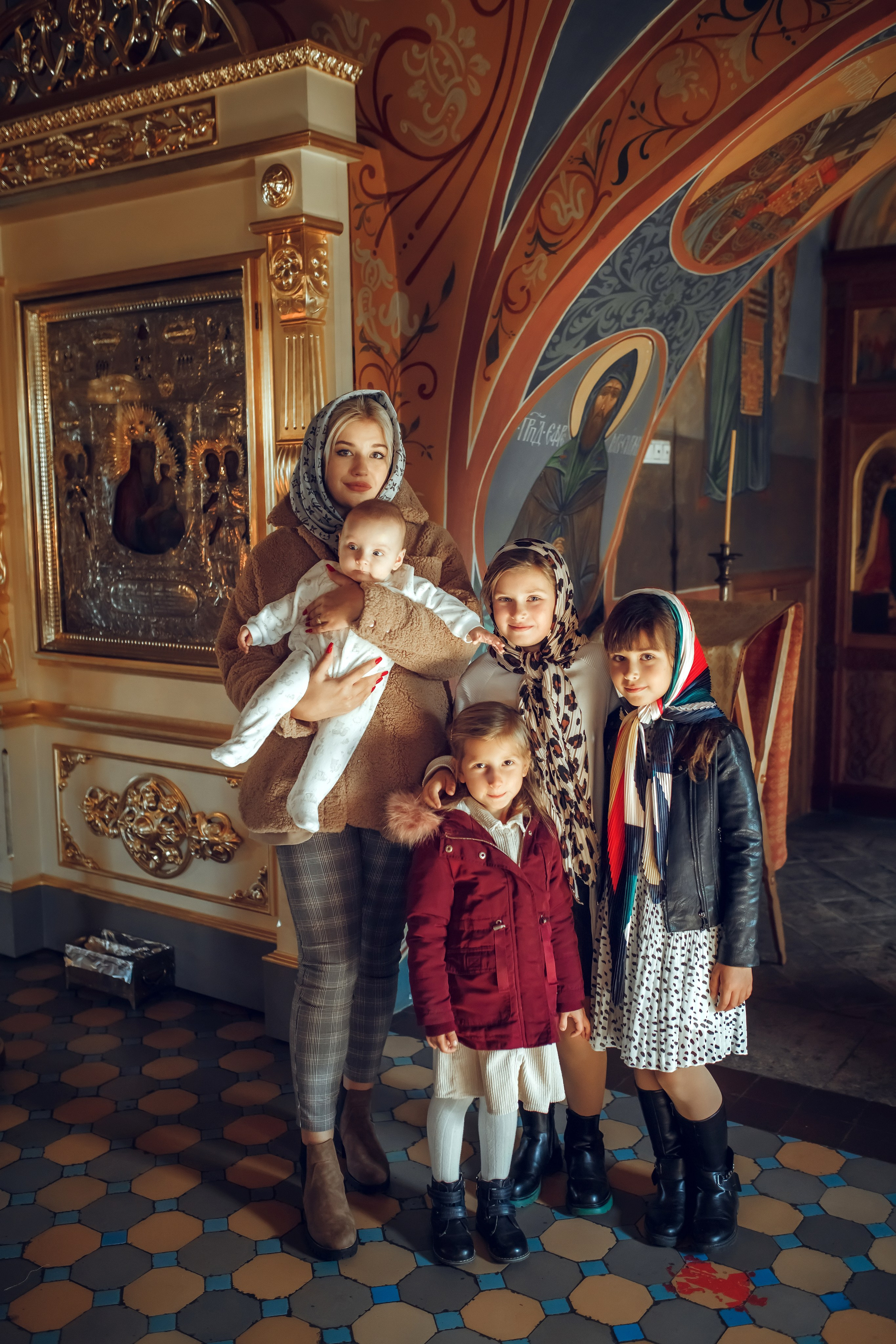 Крещение Эрика. Фотограф на Крещение, семейный фотограф в Москве