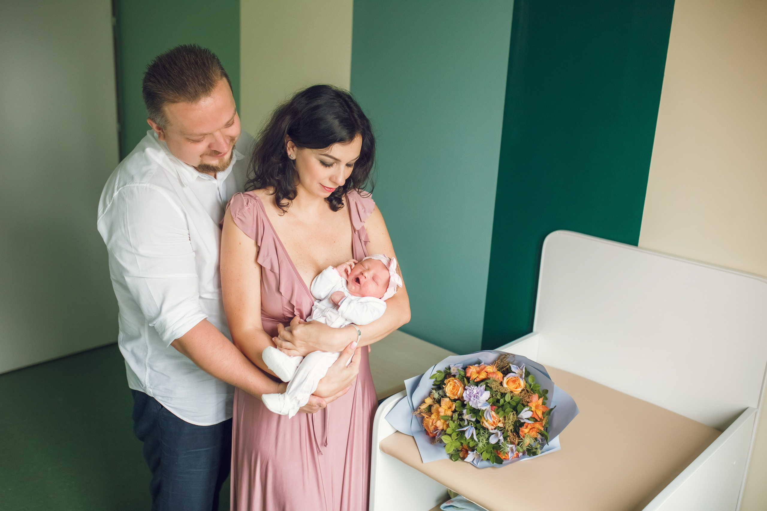 Выписка Виктории. Фотограф на Крещение, семейный фотограф в Москве