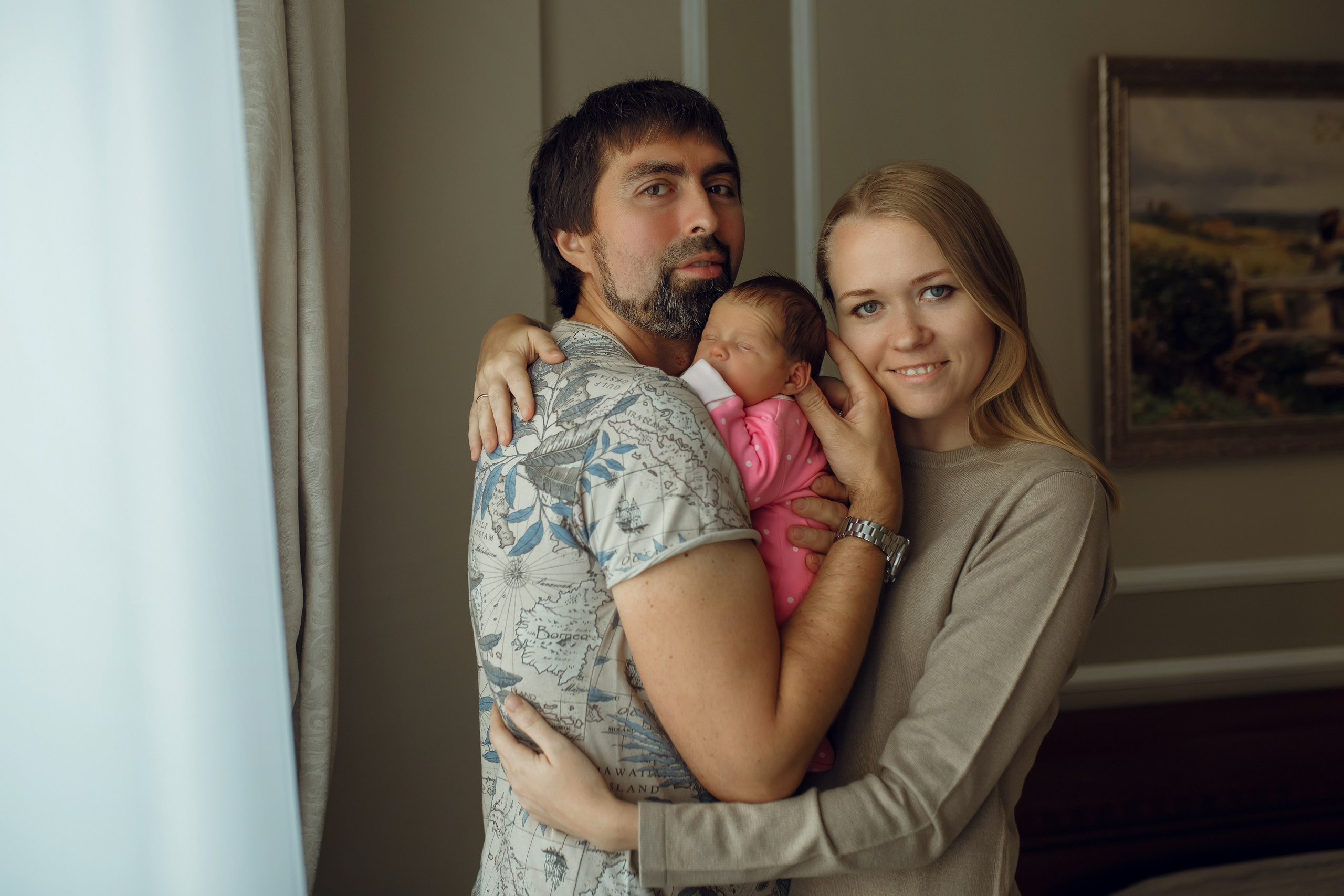 Выписка Эмилии. Фотограф на Крещение, семейный фотограф в Москве